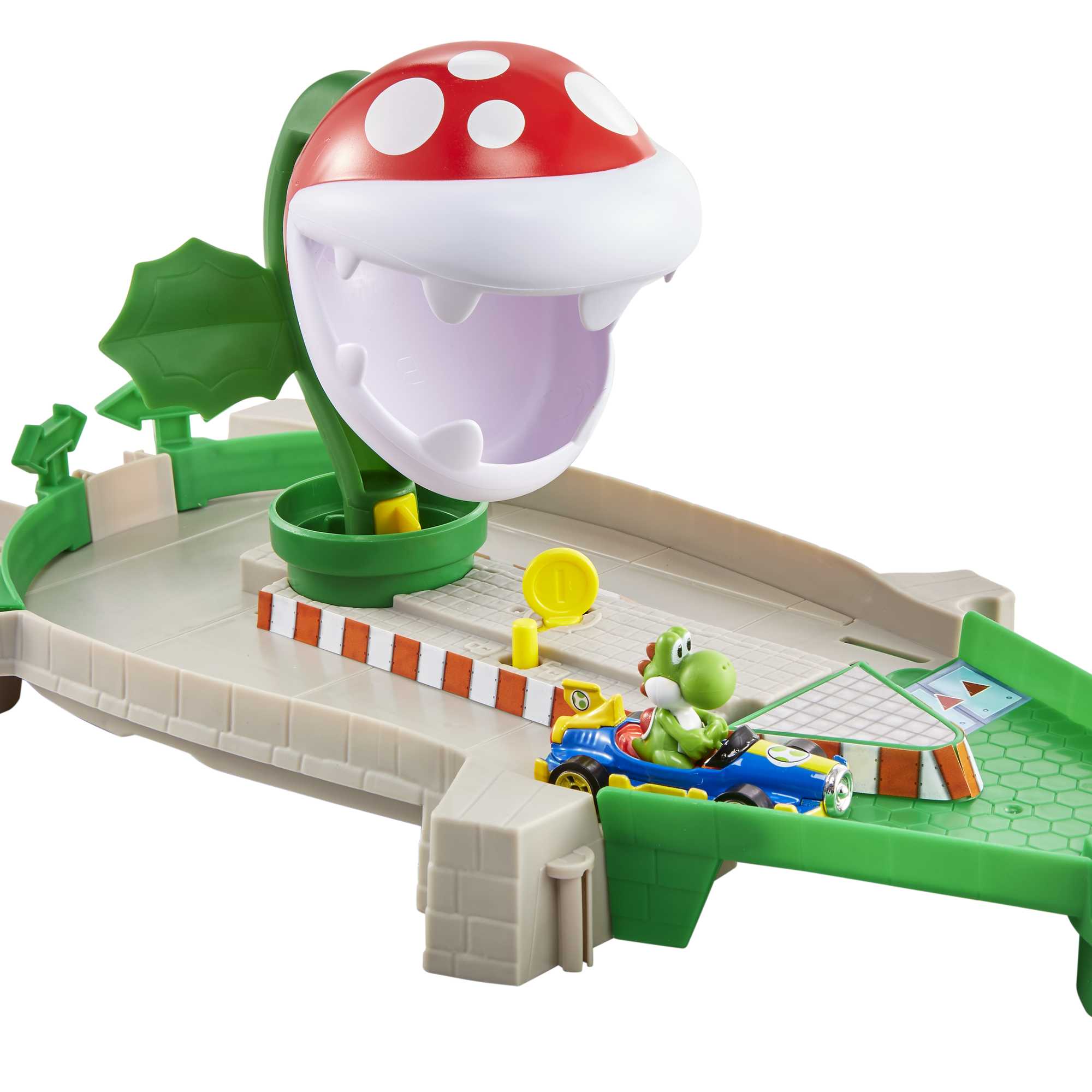 Hot Wheels Mario Kart Pista de Brinquedo Pista Piranha - Image 5