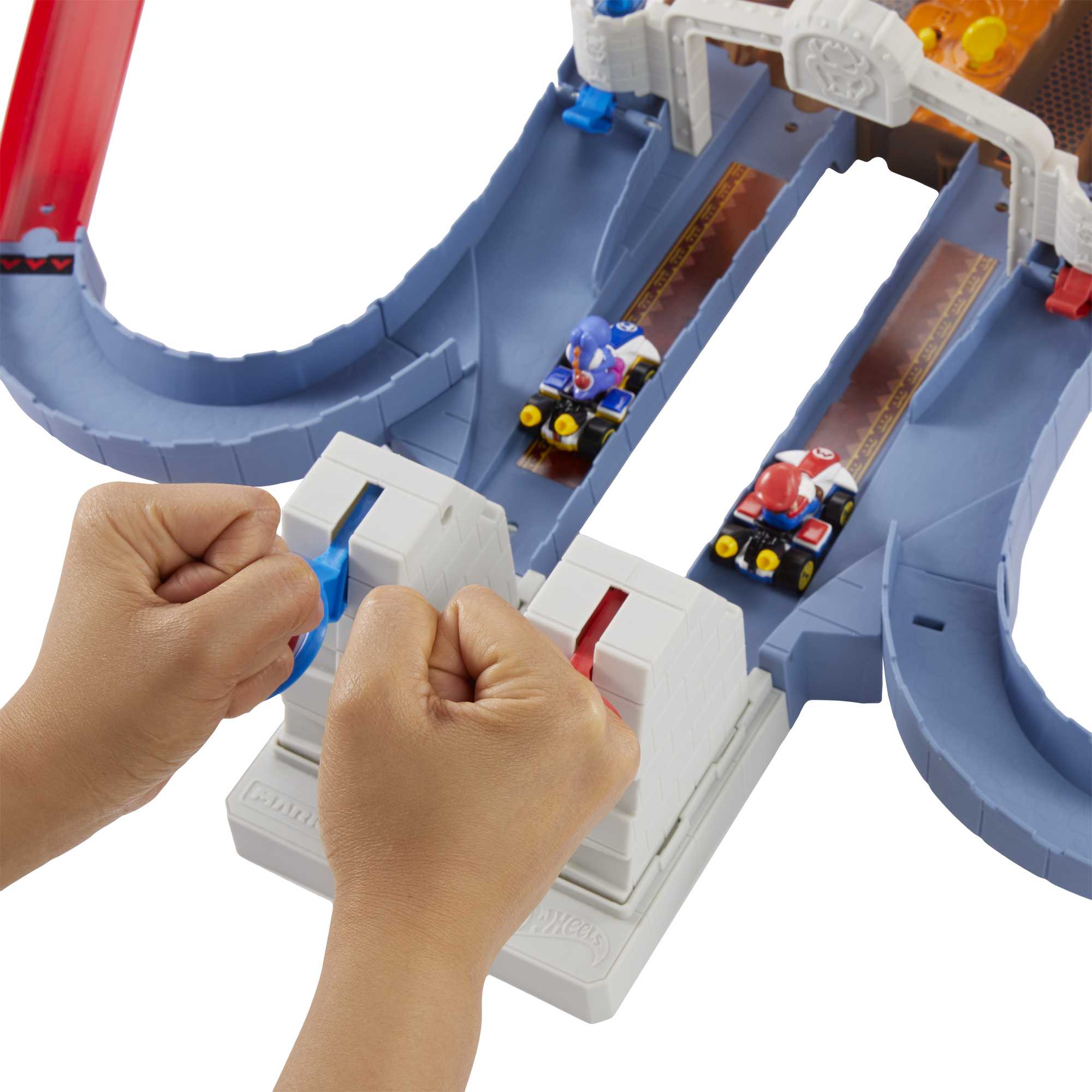 Hot Wheels Mario Kart Pista de Juguete Castillo de Bowser - Image 4