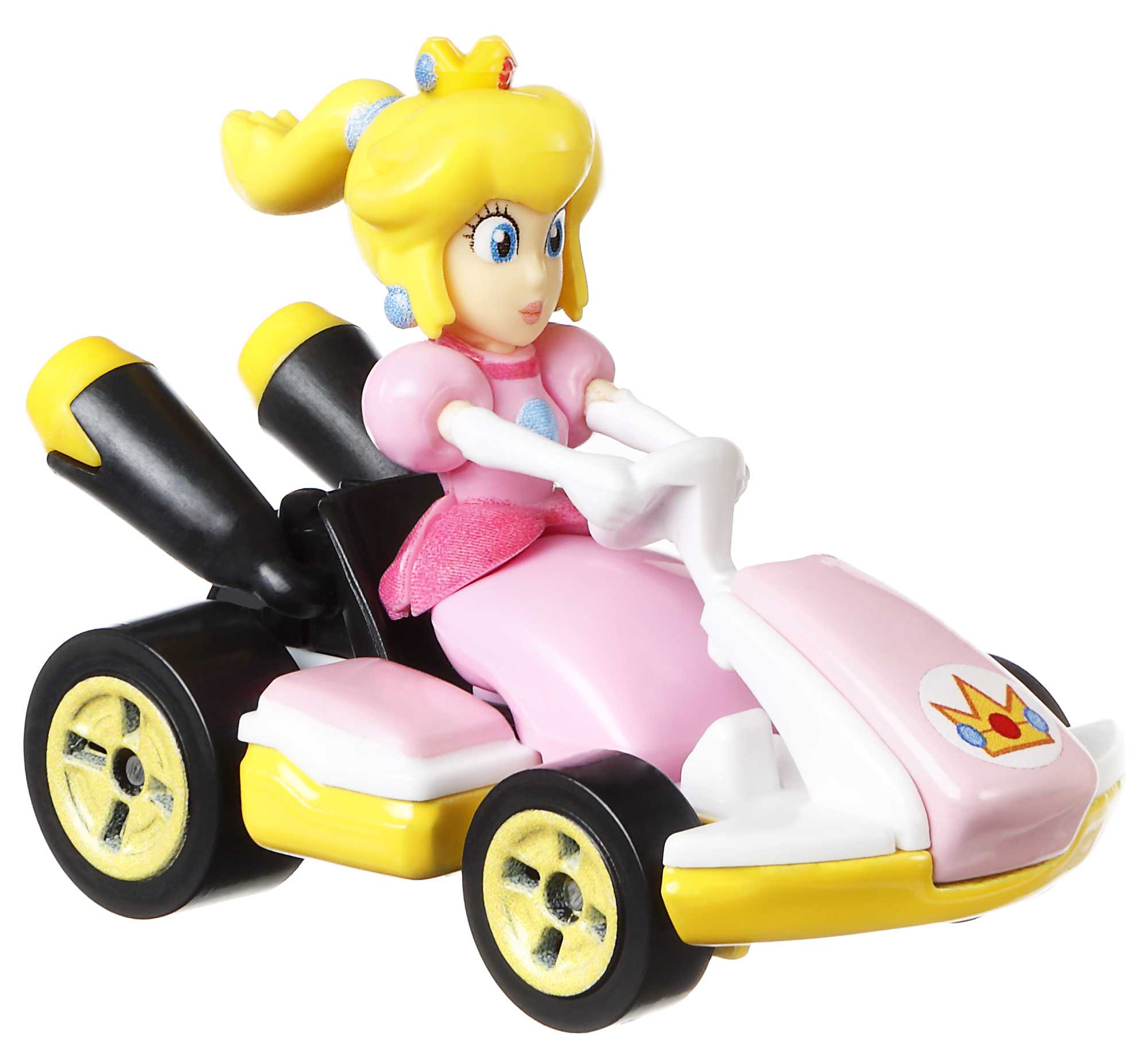 Hot Wheels Mario Kart Vehículo de Juguete Princesa Peach Estándar Kart - Image 3