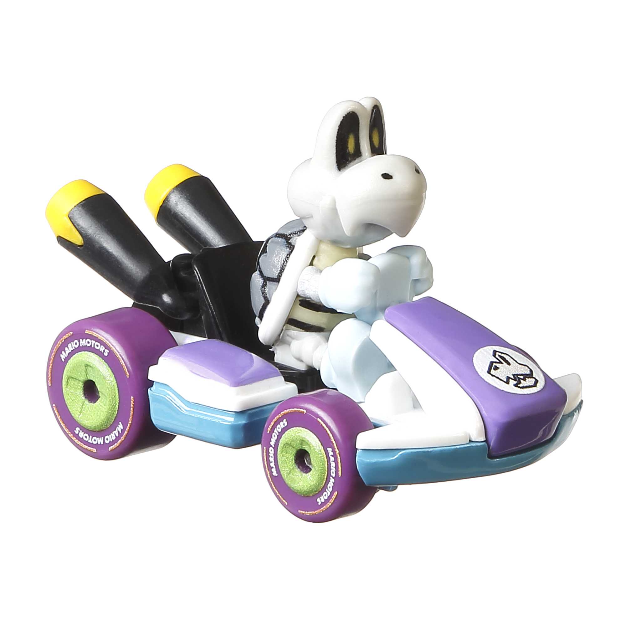 Hot Wheels Mario Kart Veículo de Brinquedo Dry Bones Standard Kart - Image 3