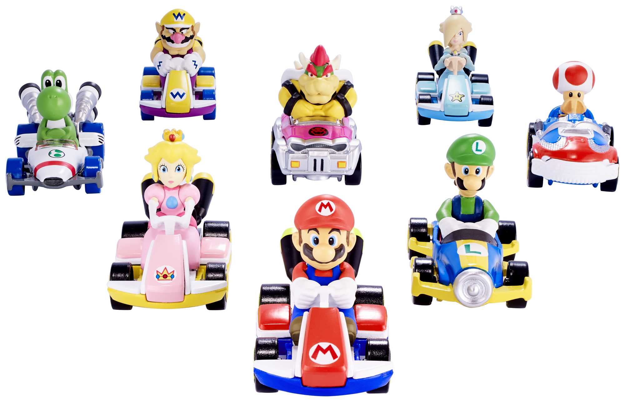 Hot Wheels Mario Kart Veículo de Brinquedo Kart Padrão Mario - Image 6