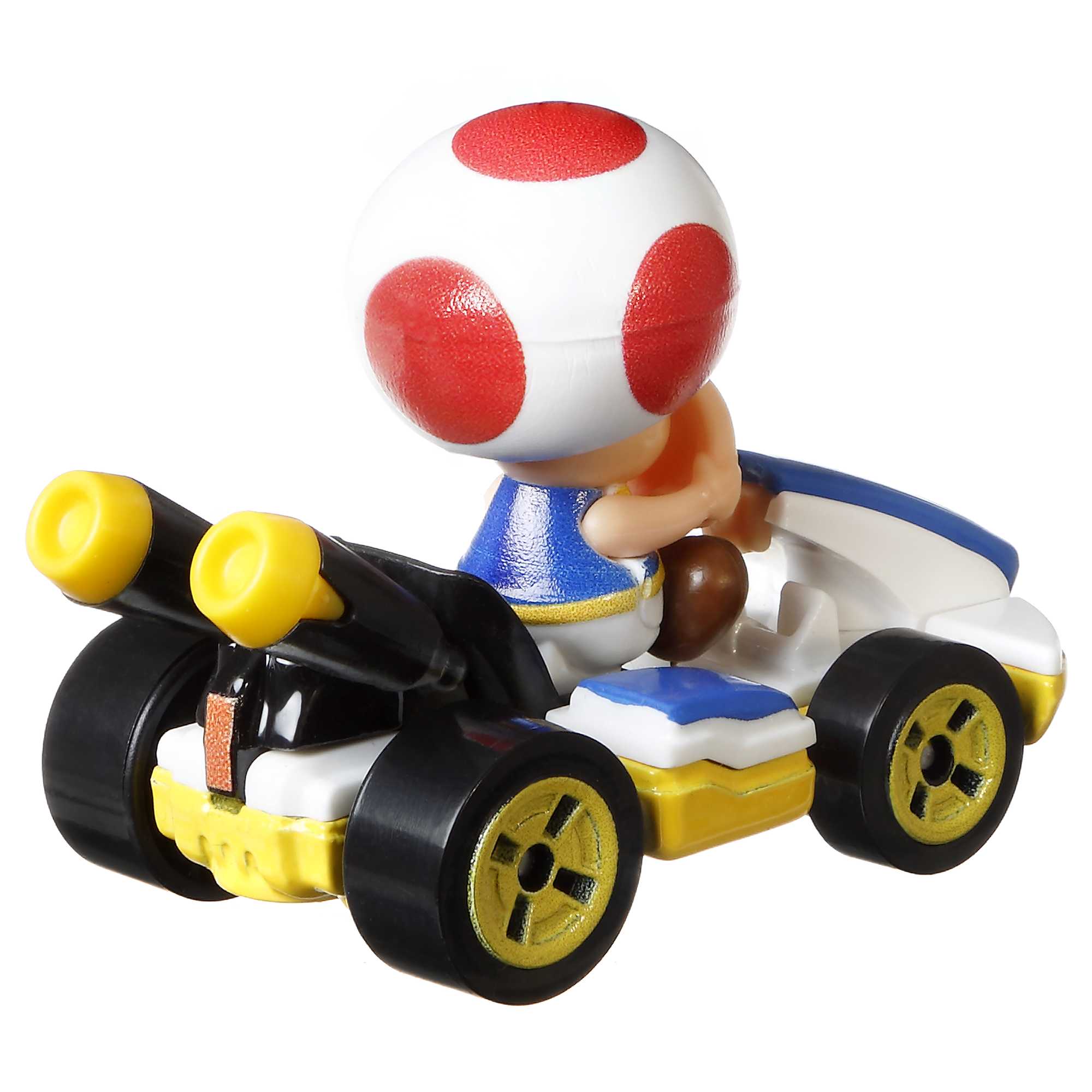 Hot Wheels Mario Kart Veículo de Brinquedo Kart Padrão Toad - Image 2