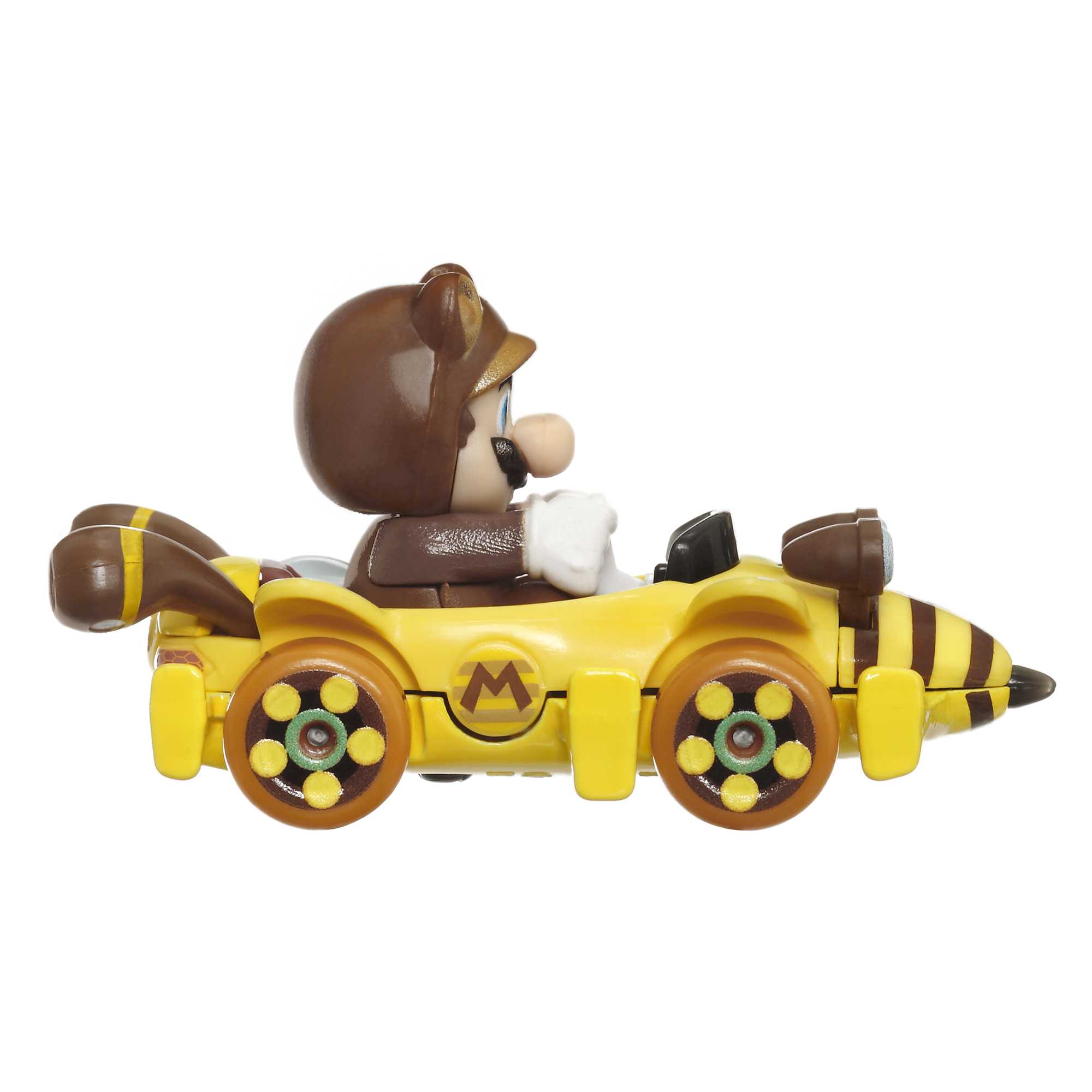 Hot Wheels Mario Kart Veículo de Brinquedo Tanooki Mario Bumble V - Image 3