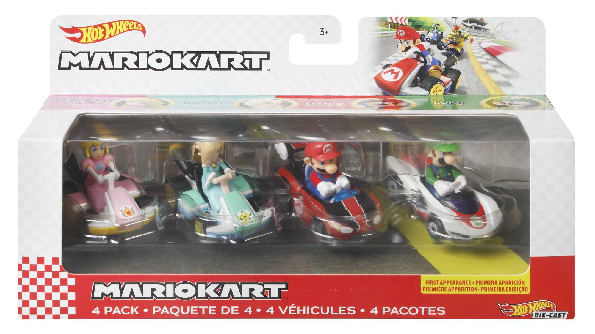 Hot Wheels Mariokart 4 Pack - Image 6