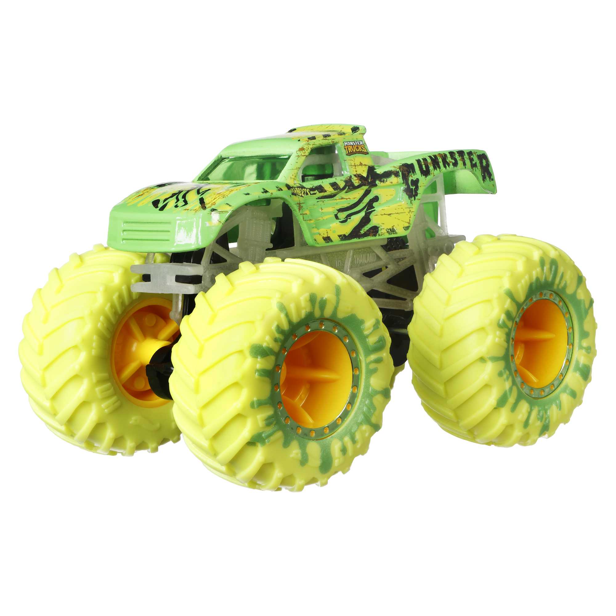 Hot Wheels Monster Trucks Coffret 10 Véhicules Phosphorescents - Image 3