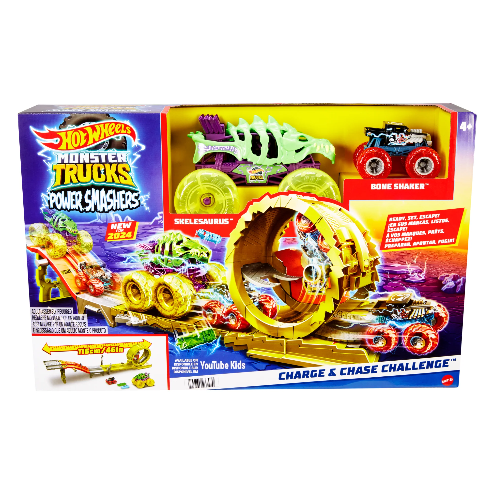 Hot Wheels Monster Trucks-Défi Course Électrifiante-Coffret - Image 5