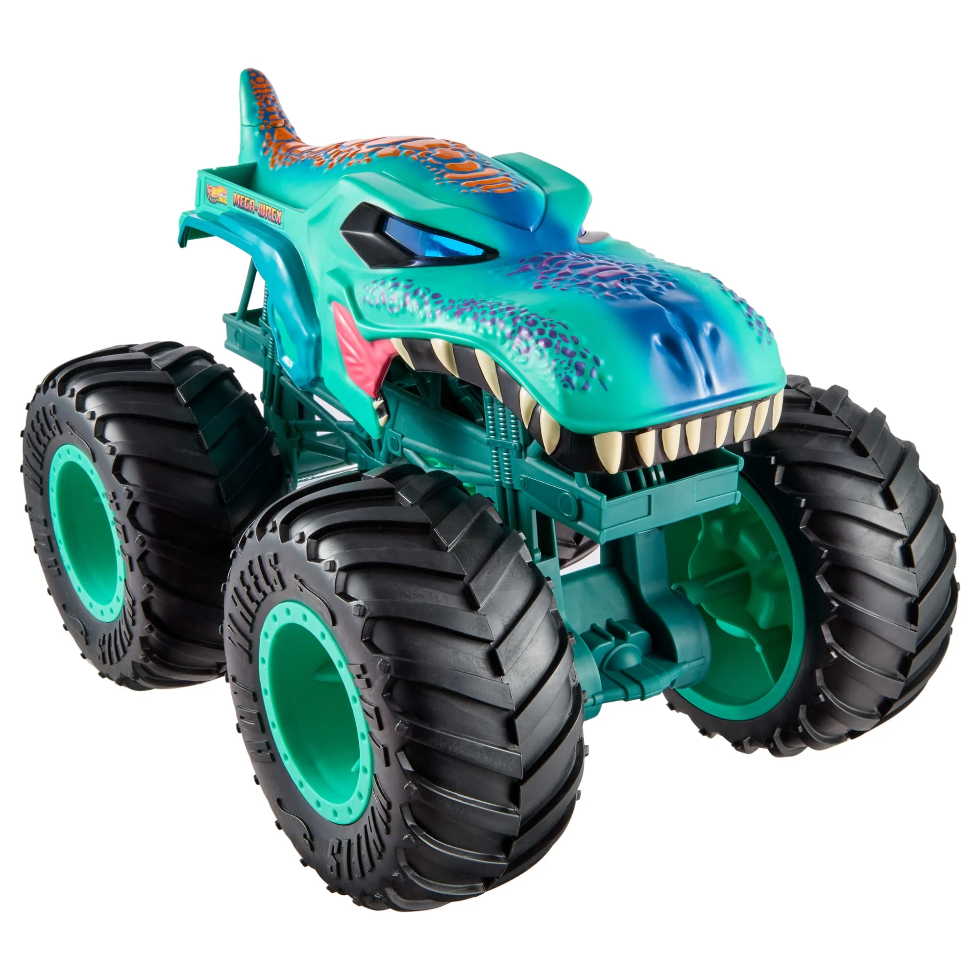 Hot Wheels Monster Trucks Colossal MEGA-Wrex Toy Truck, Large-Scale Vehicle With Big Wheels - Image 4
