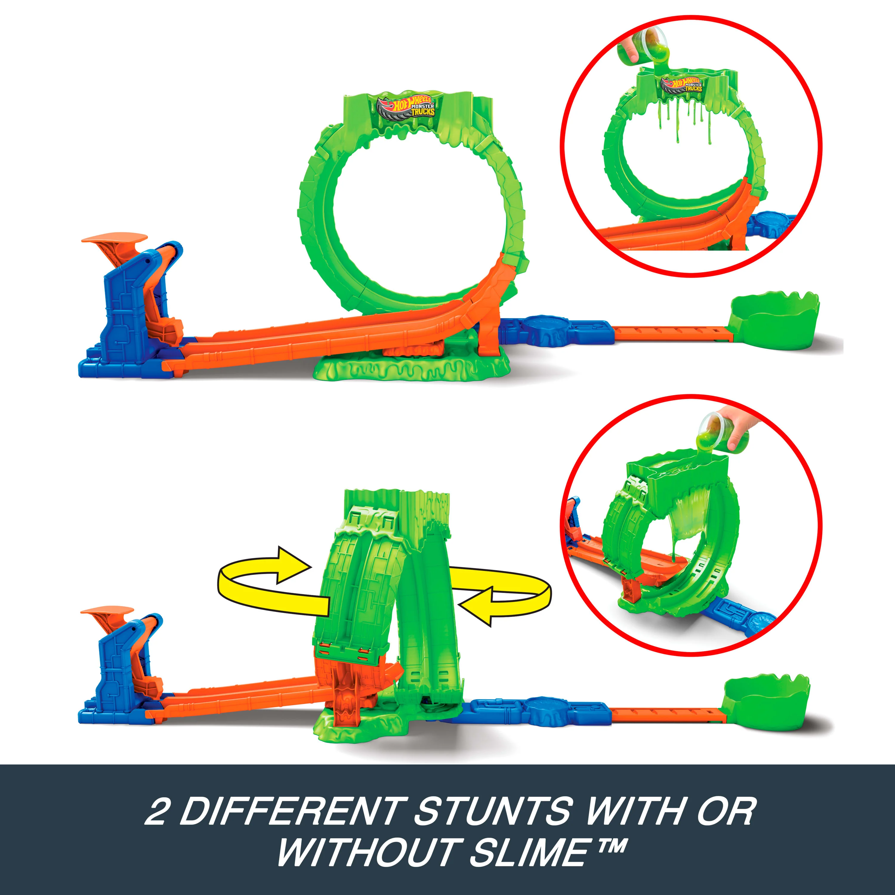 Hot Wheels Monster Trucks Mutant Chaos Loop Challenge Playset - Image 3