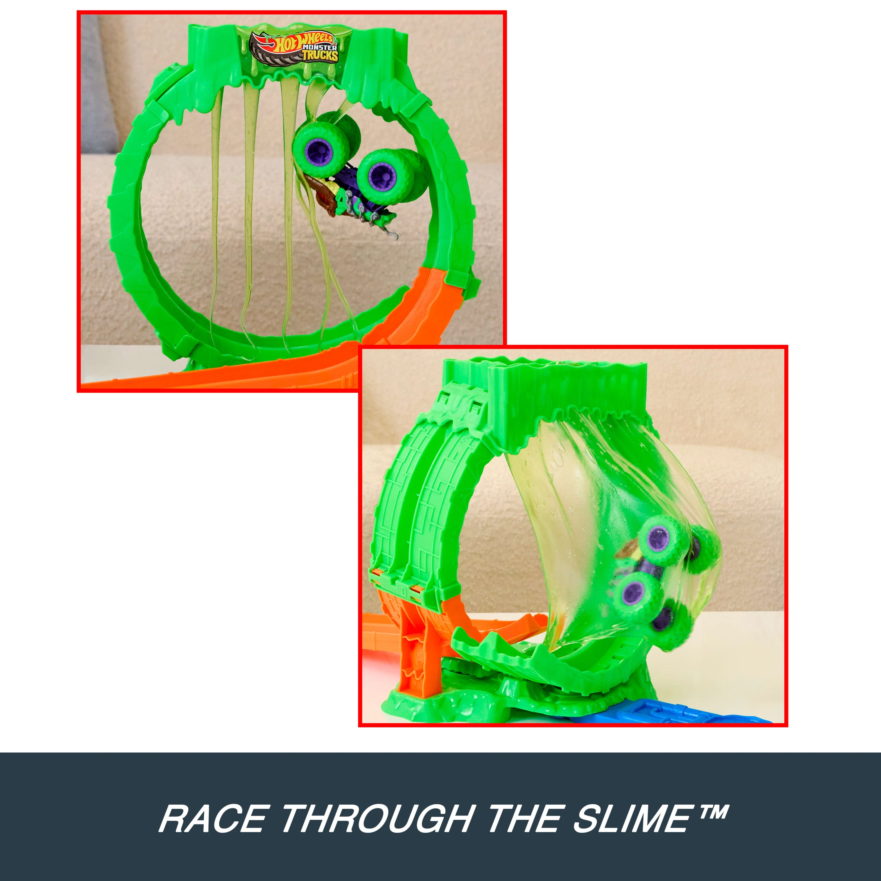 Hot Wheels Monster Trucks Mutant Chaos Loop Challenge Playset - Image 4