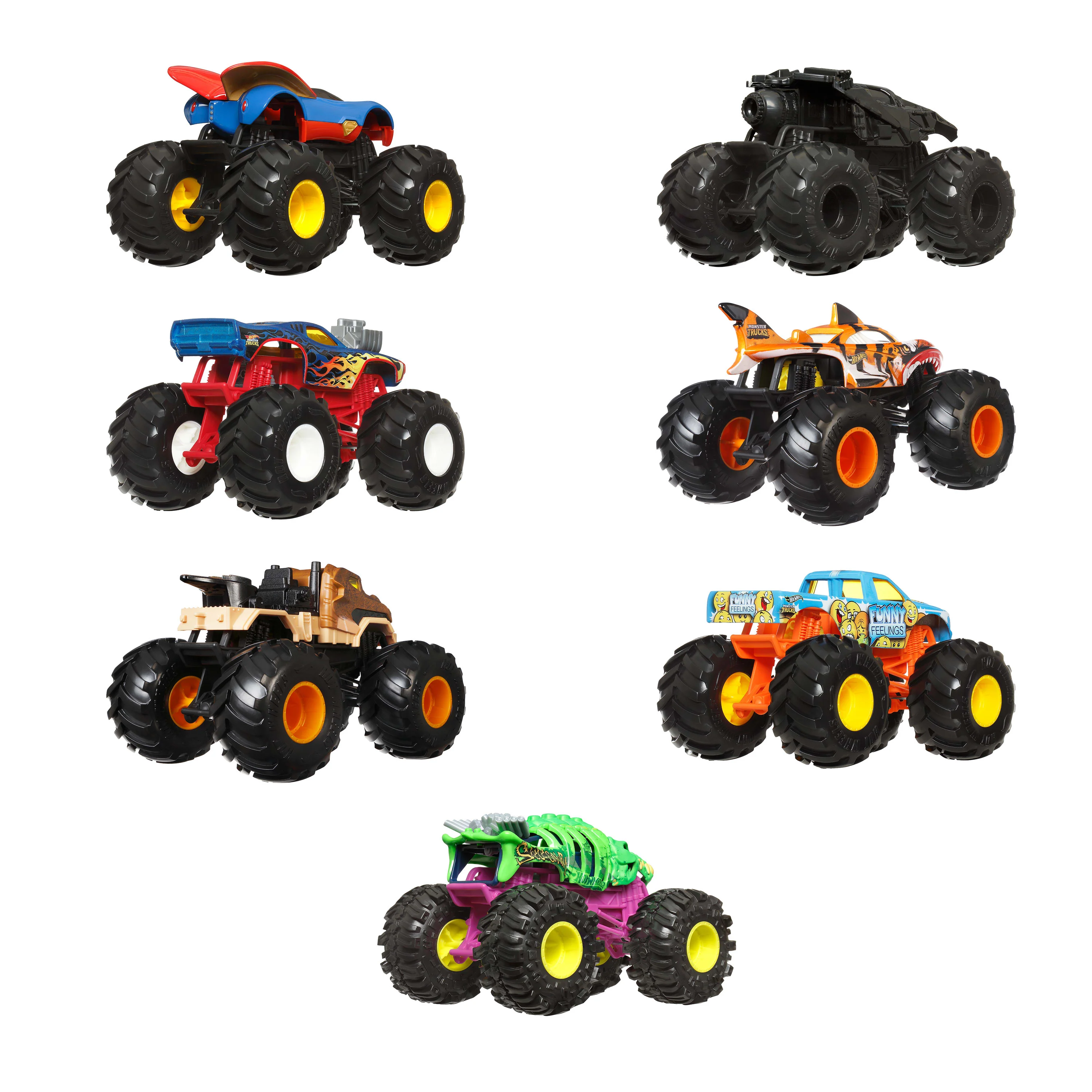 Hot Wheels Monster Trucks, Oversized Monster Truck in 1:24 Scale - Image 5