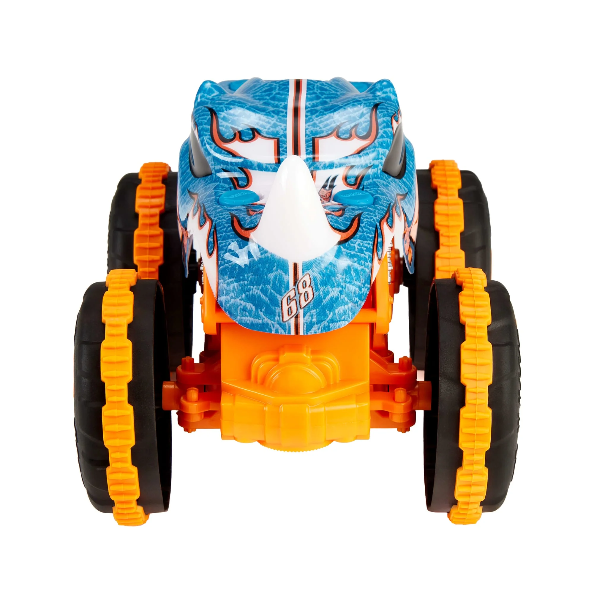 Hot Wheel RC Monster Trucks Rhinomite in 1:24 Scale, Battery-Powered Remote-Control Toy Truck - Image 4