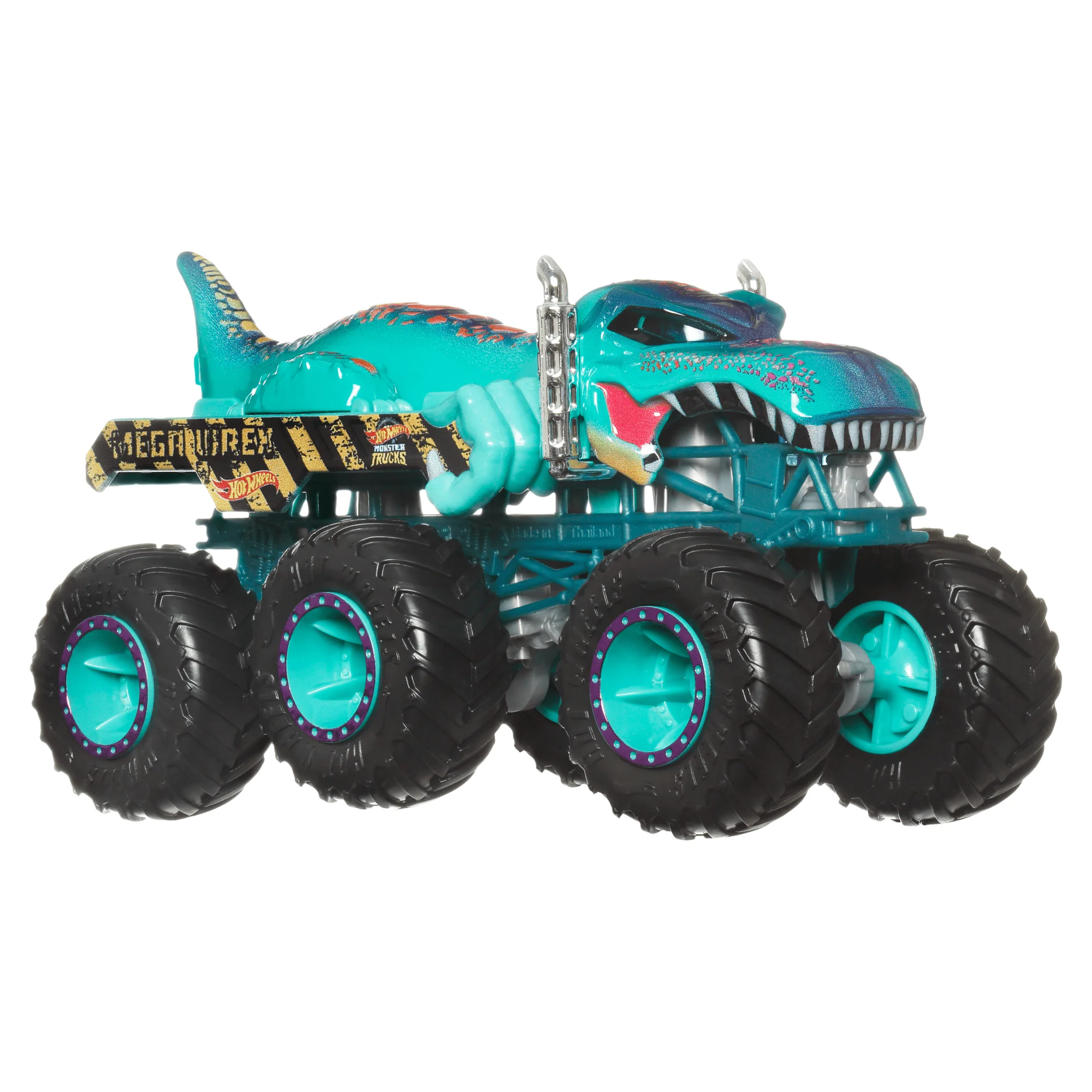 Hot Wheels Monster Trucks Vehículo de Juguete Camiones Remolque Sorpresa Escala 1:64 - Image 6