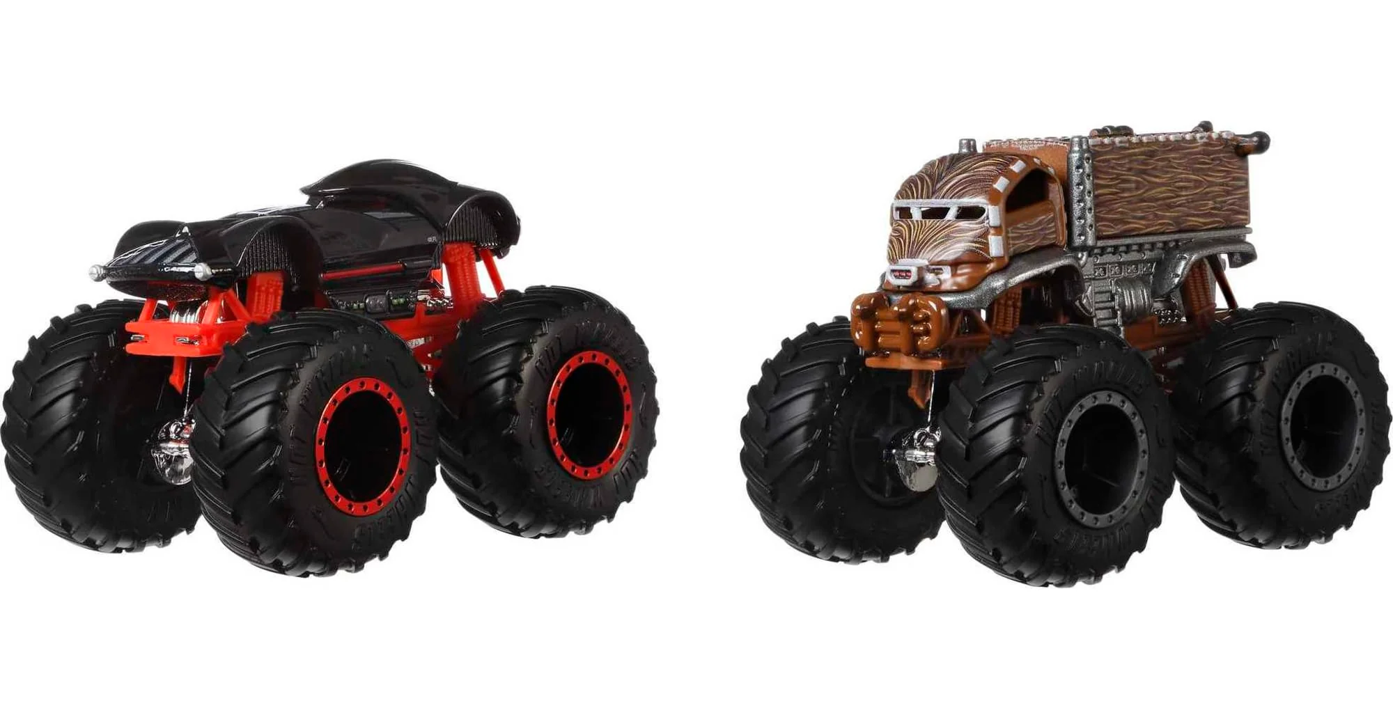 Hot Wheels Monster Trucks Vehículo de Juguete Paquete Sorpresa de 2 Autos Escala 1:64 - Image 4