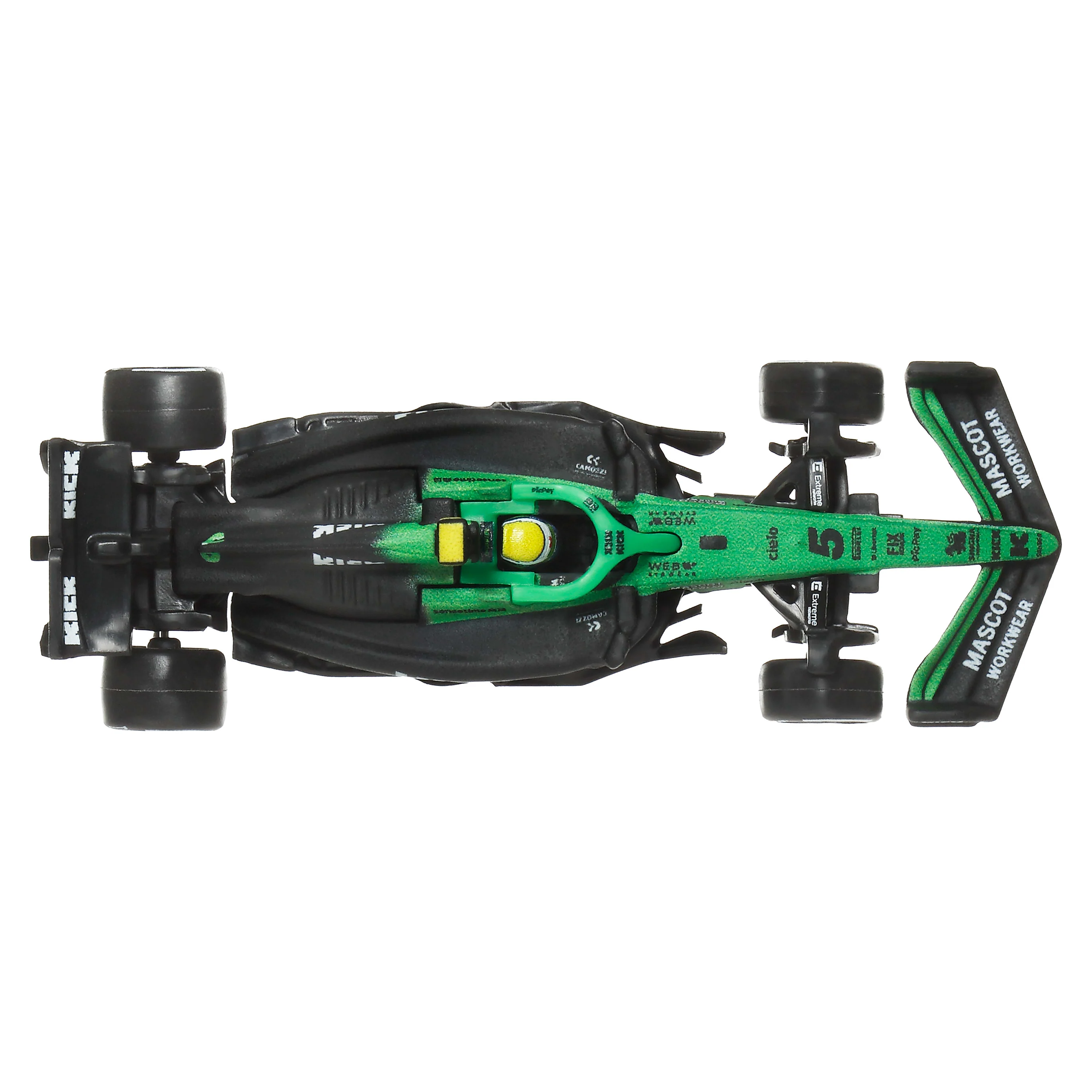 Hot Wheels Premium Kick Sauber F1 Team 2-Pack Of 1:64 Scale Racecars: Hulkenberg & Bortoleto - Image 3