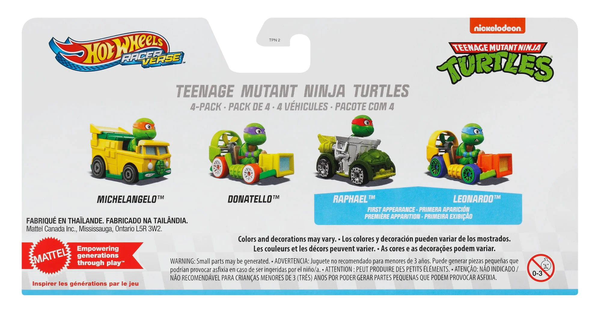 Hot Wheels Racerverse Coffret de 4Véhicules Métal Culture Pop - Image 3