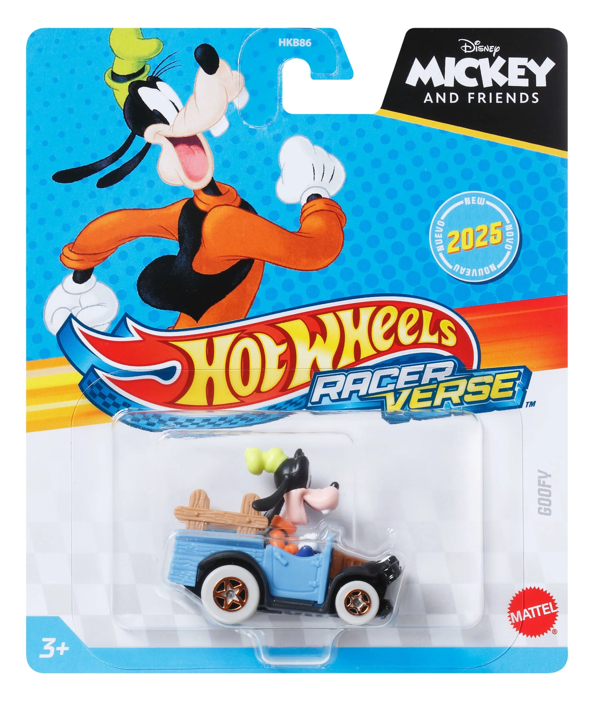 Hot Wheels RacerVerse Vehículo de Juguete Goofy - Image 5