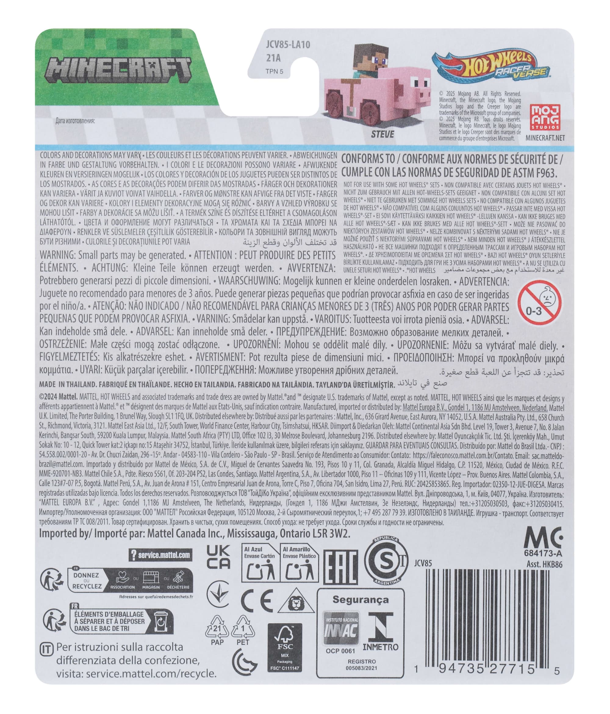 Hot Wheels RacerVerse VehĂculo de Juguete Steve - Image 2