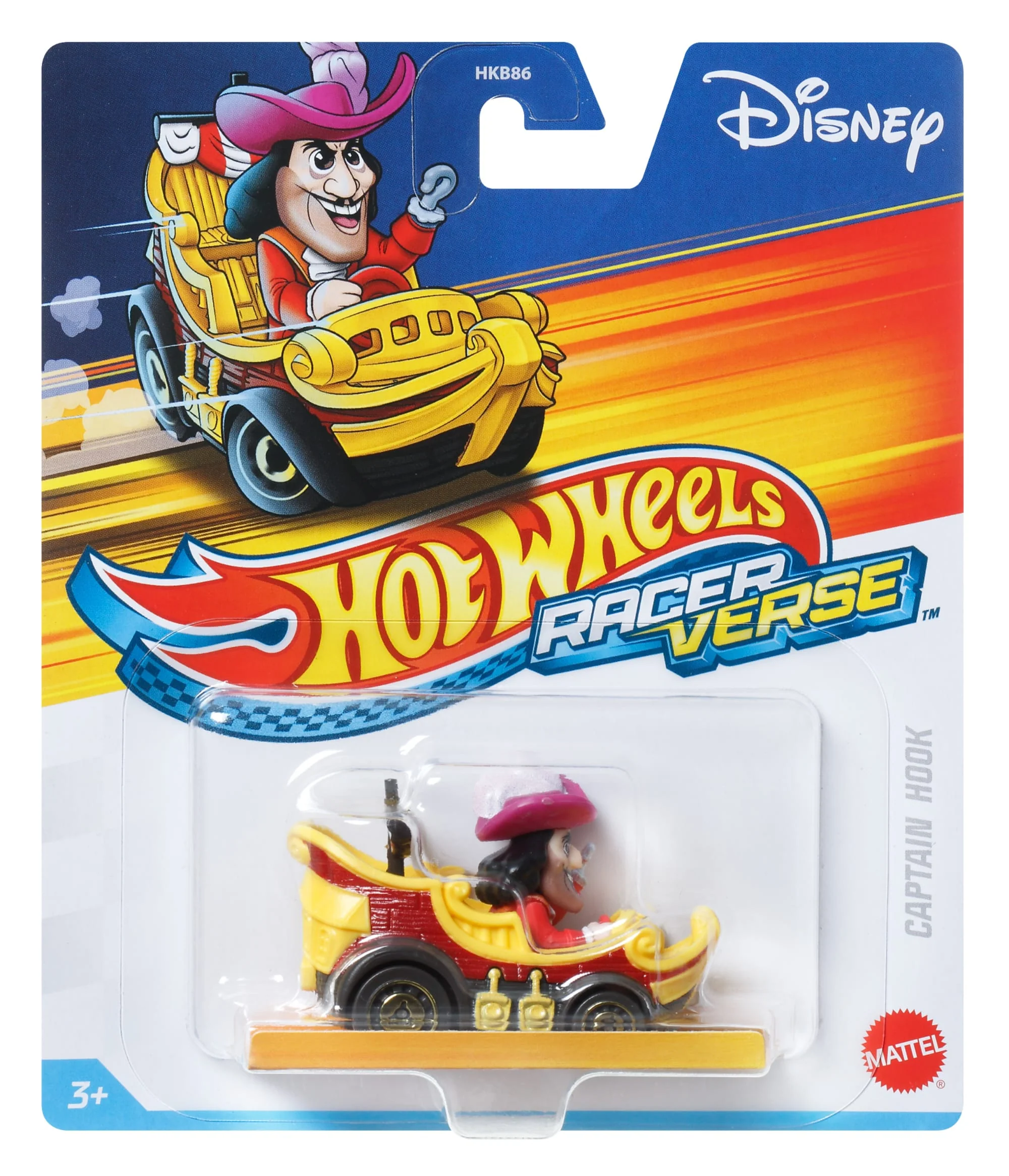 Hot Wheels RacerVerse Veículo de Brinquedo Capitão Gancho - Image 6