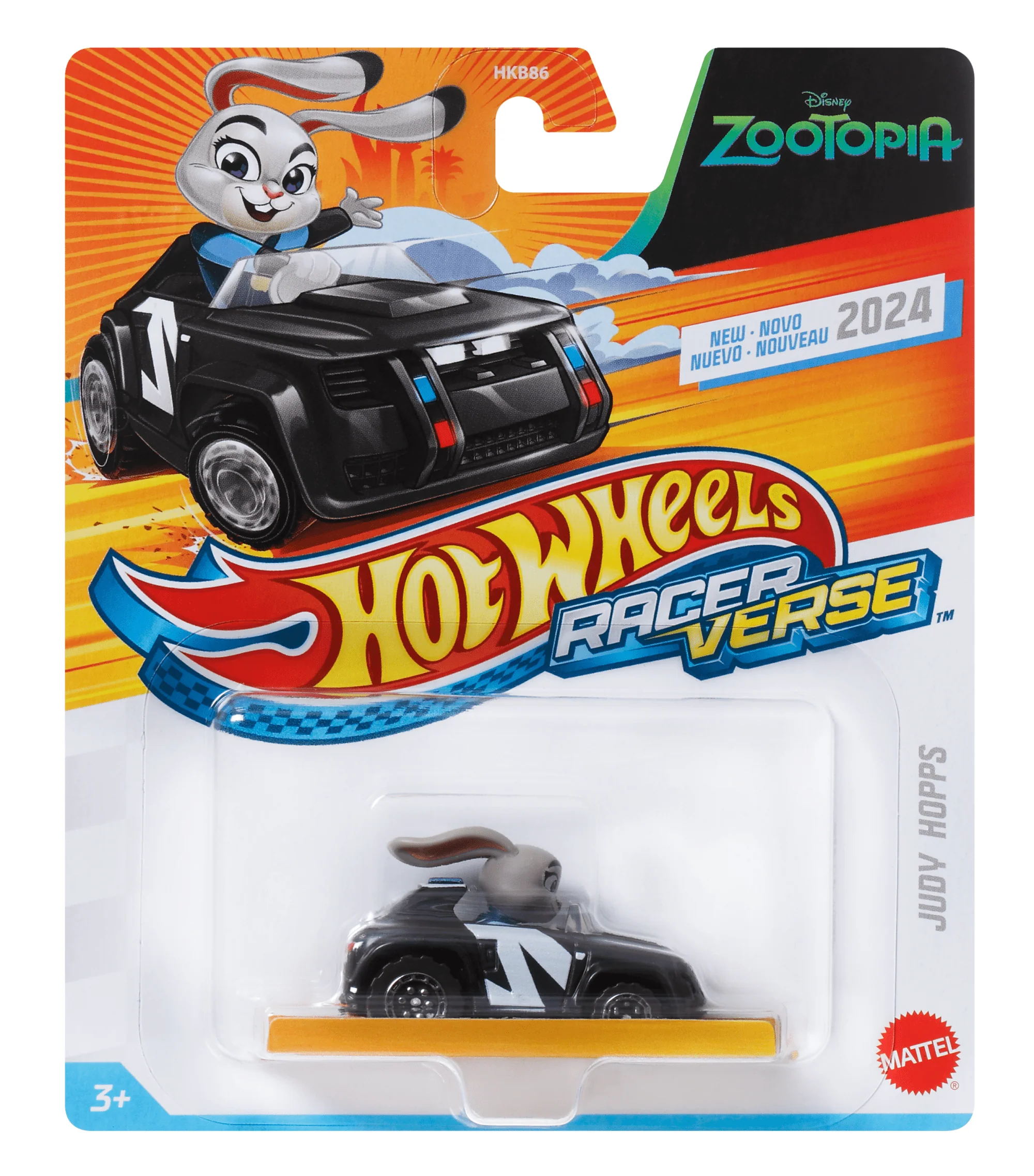 Hot Wheels RacerVerse Veículo de Brinquedo Judy Hopps - Image 5