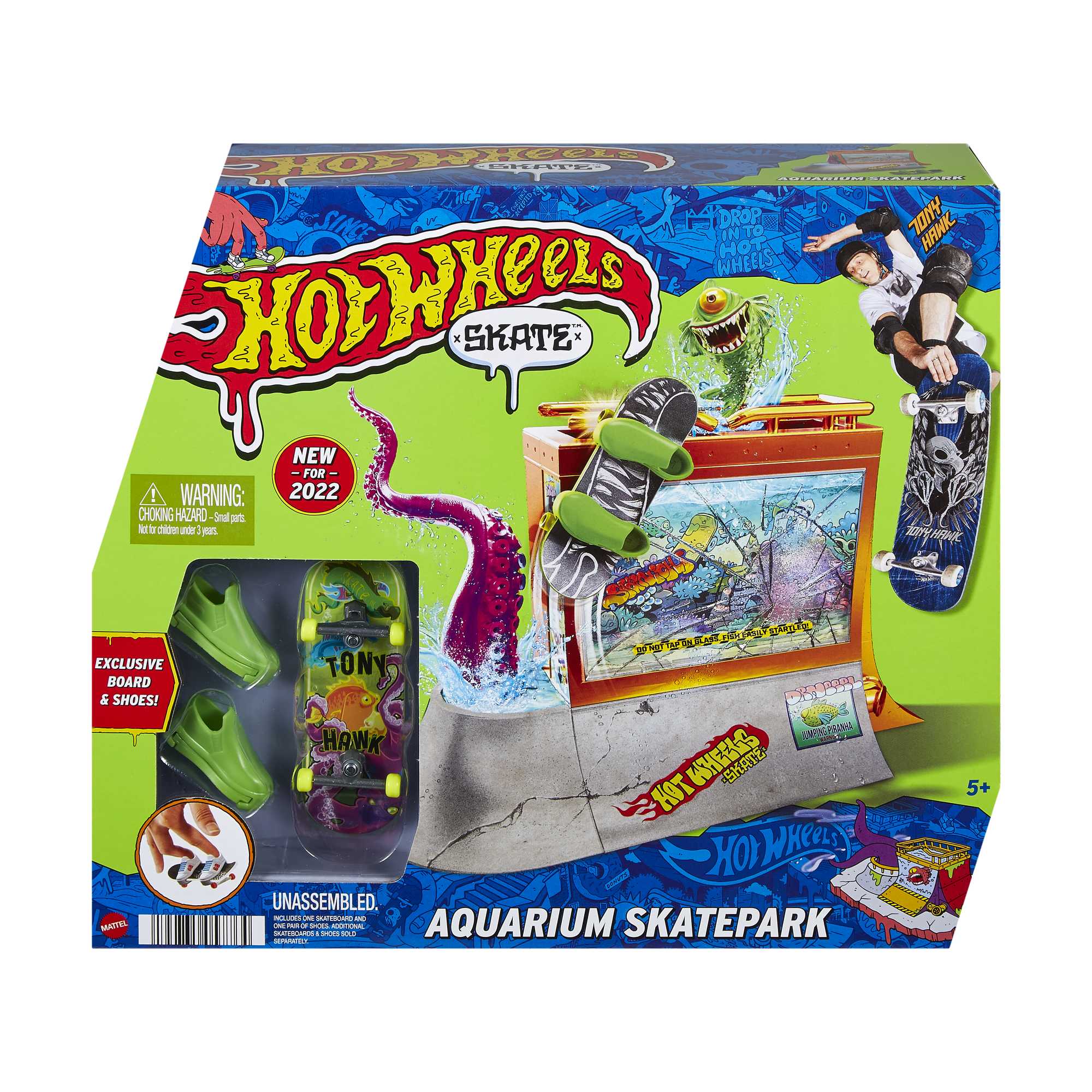 Hot Wheels Skate Coffret de Jeu Planchodrome Aquarium - Image 6