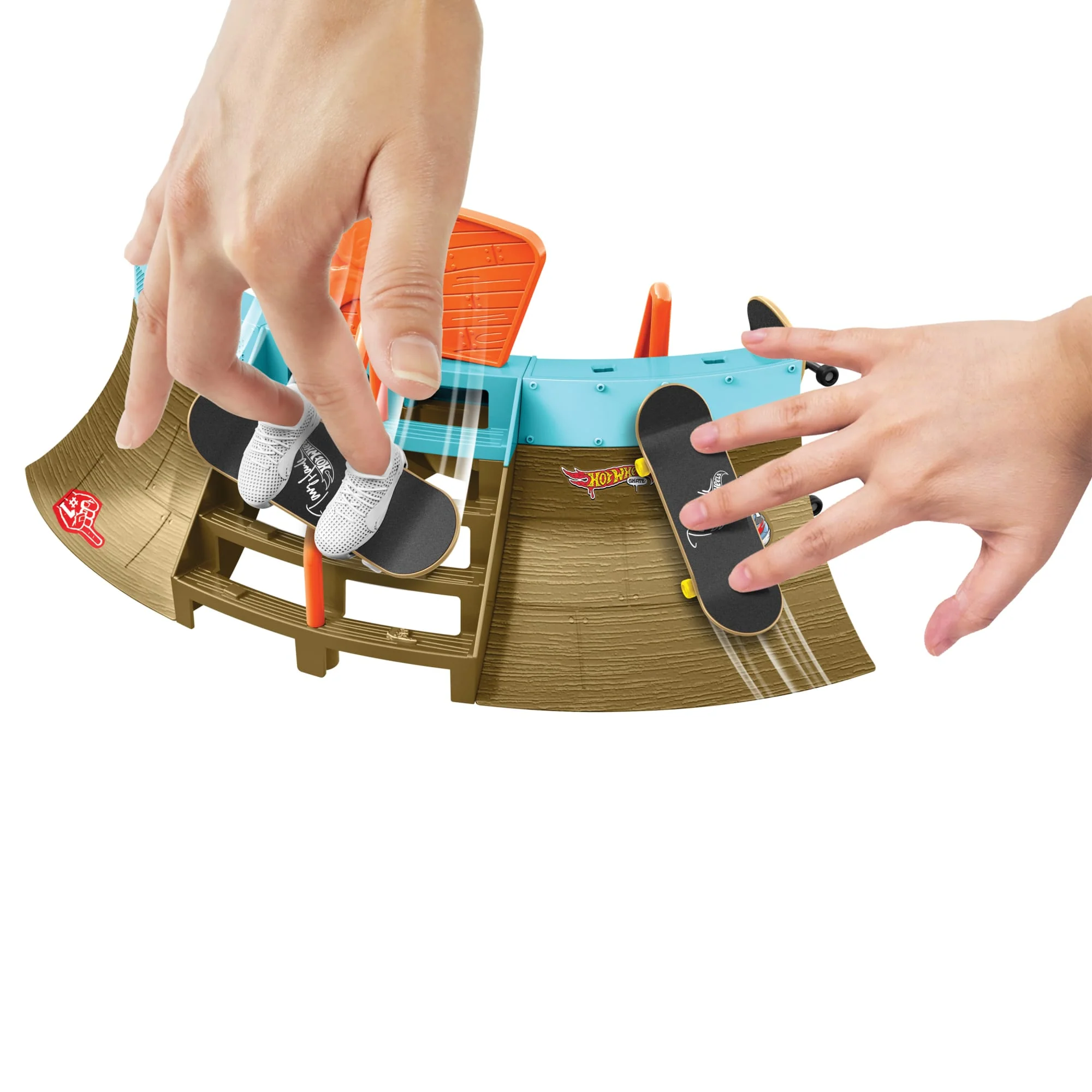 Hot Wheels Skate Pista de Brinquedo Set Estádio Tony Hawk - Image 2