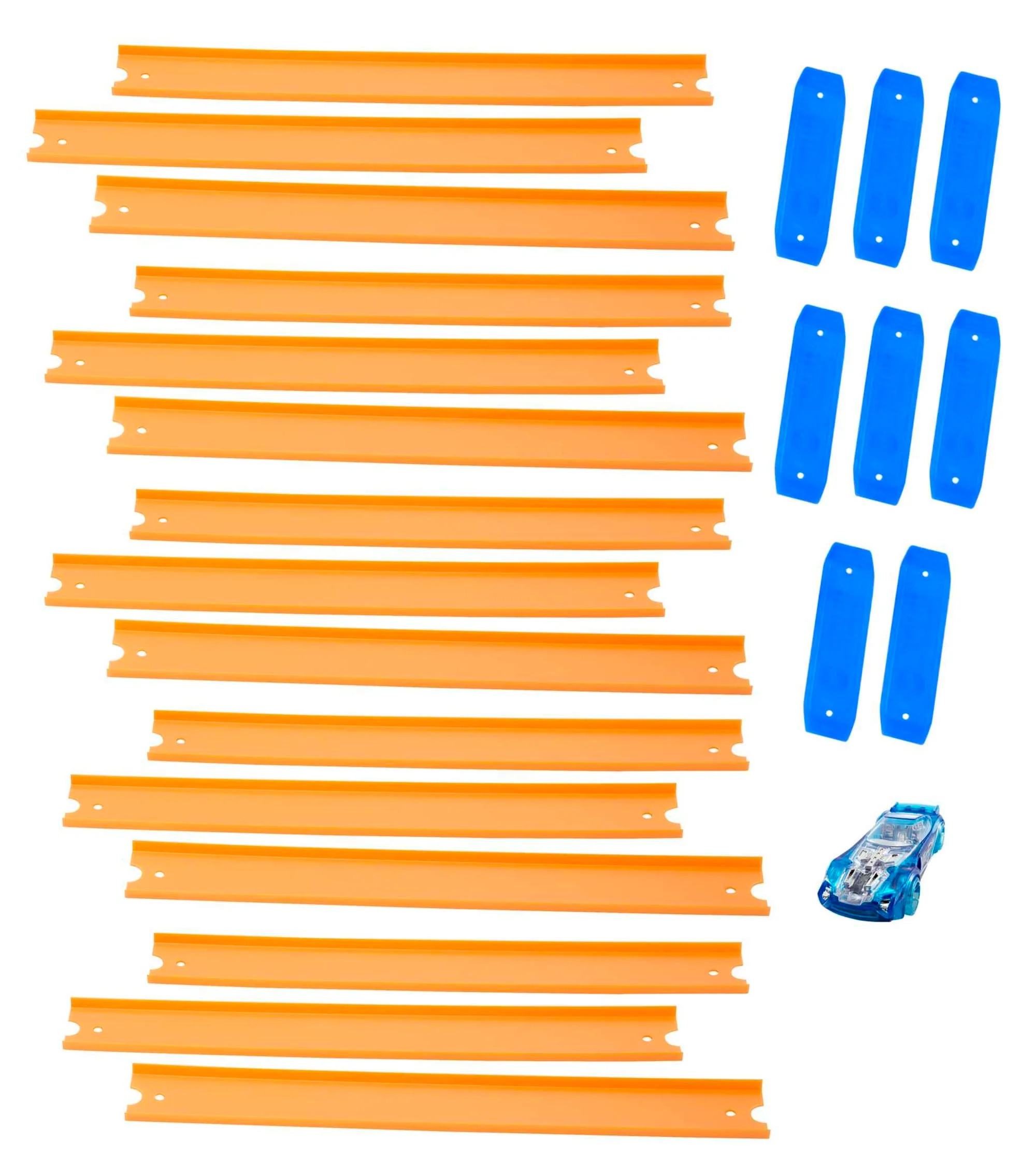 Hot Wheels Track Builder Straight Track With Car - Image 5