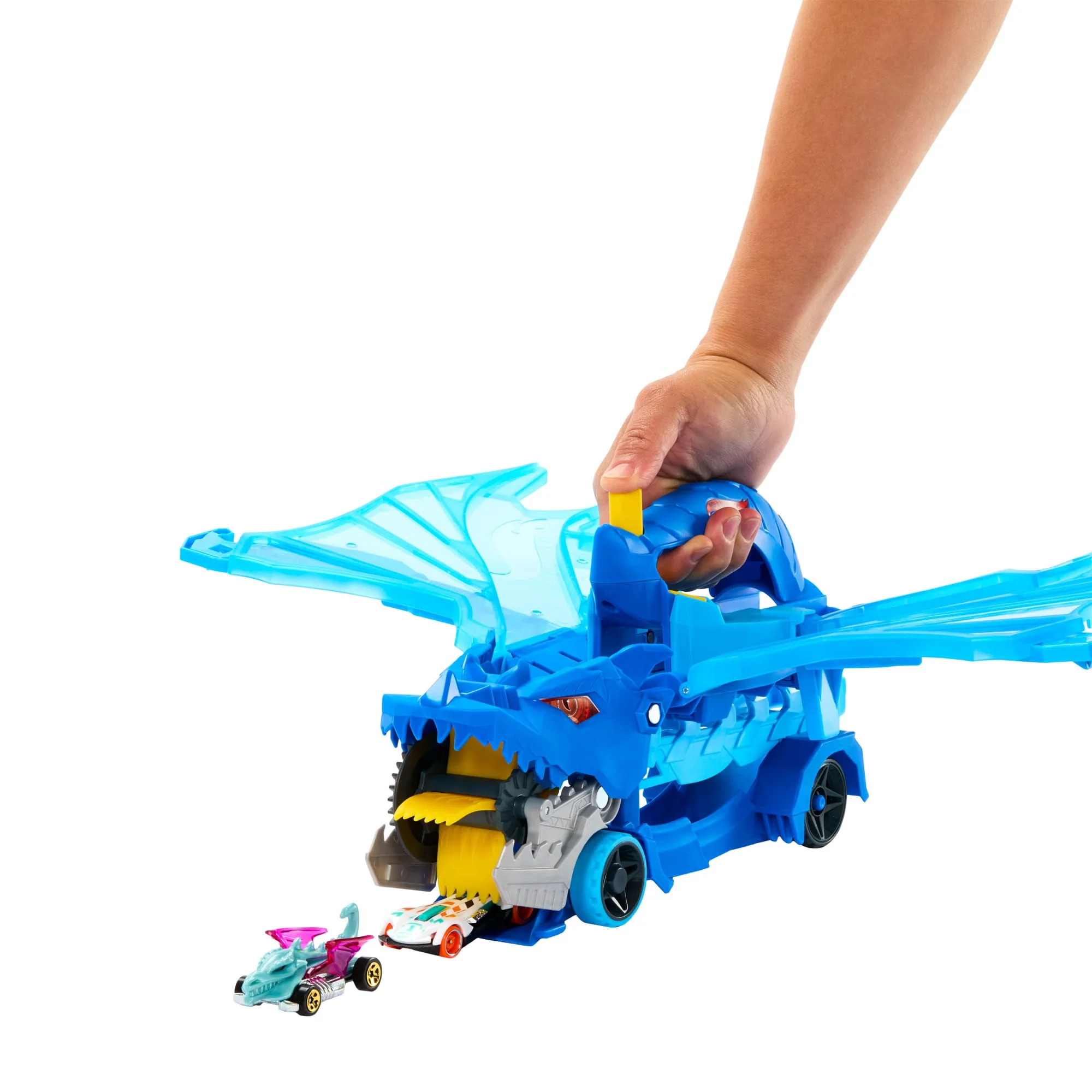 Hot Wheels-Transporteur 2 en 1 Dragons Hot Wheels City - Image 3