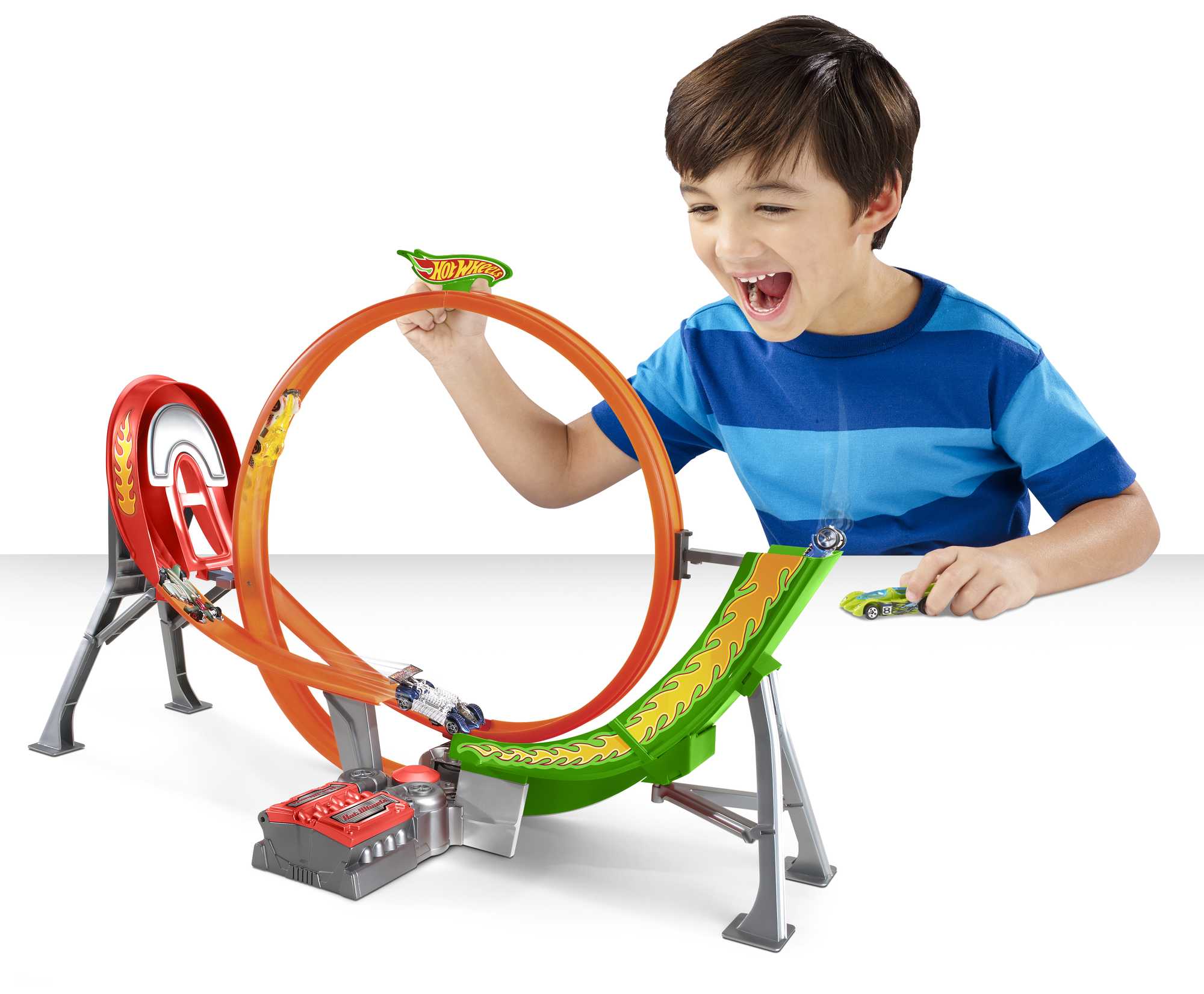 Hot Wheels® Coffre Piste de Course Motorisée - Image 2