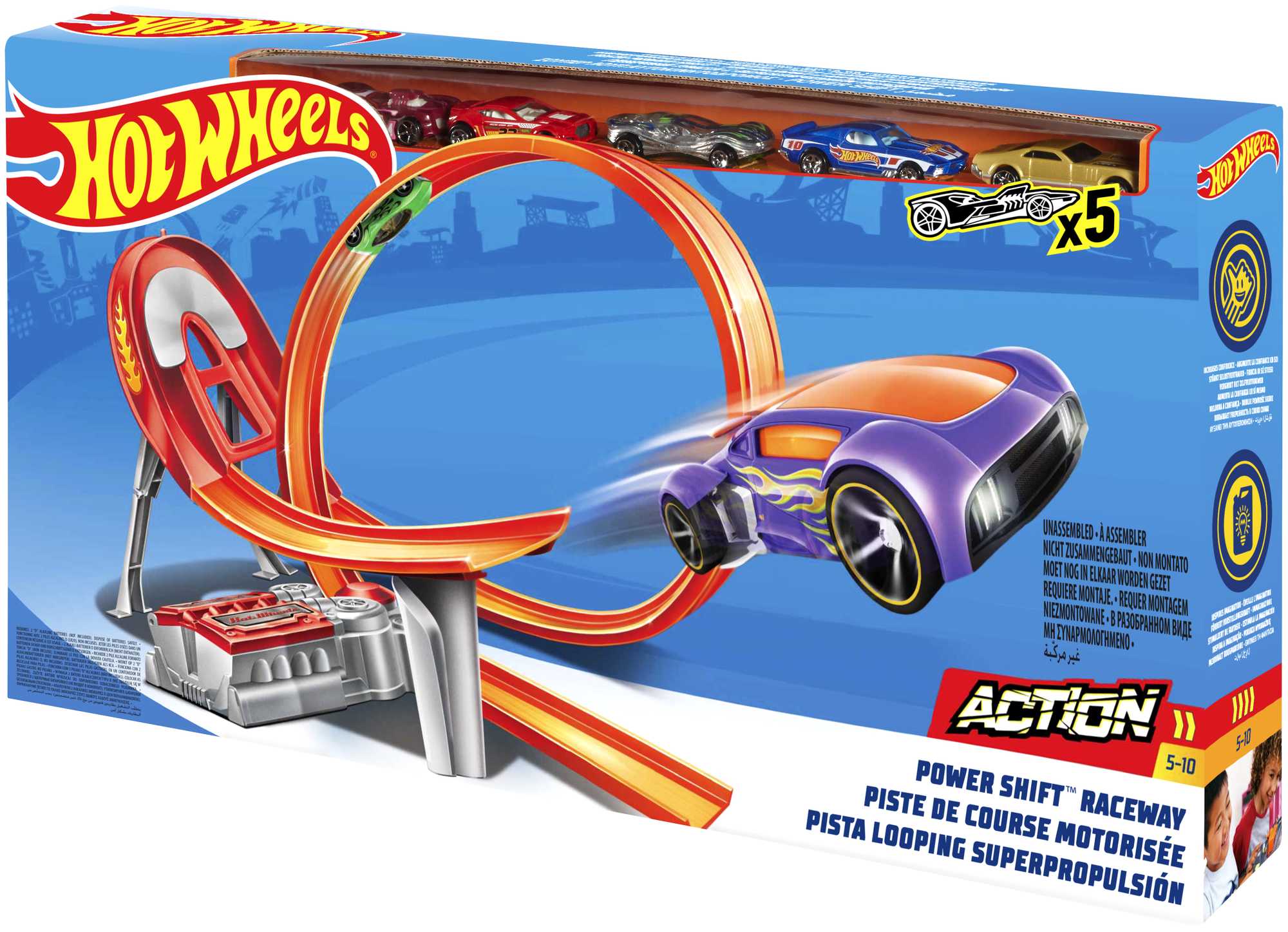 Hot Wheels® Coffre Piste de Course Motorisée - Image 6