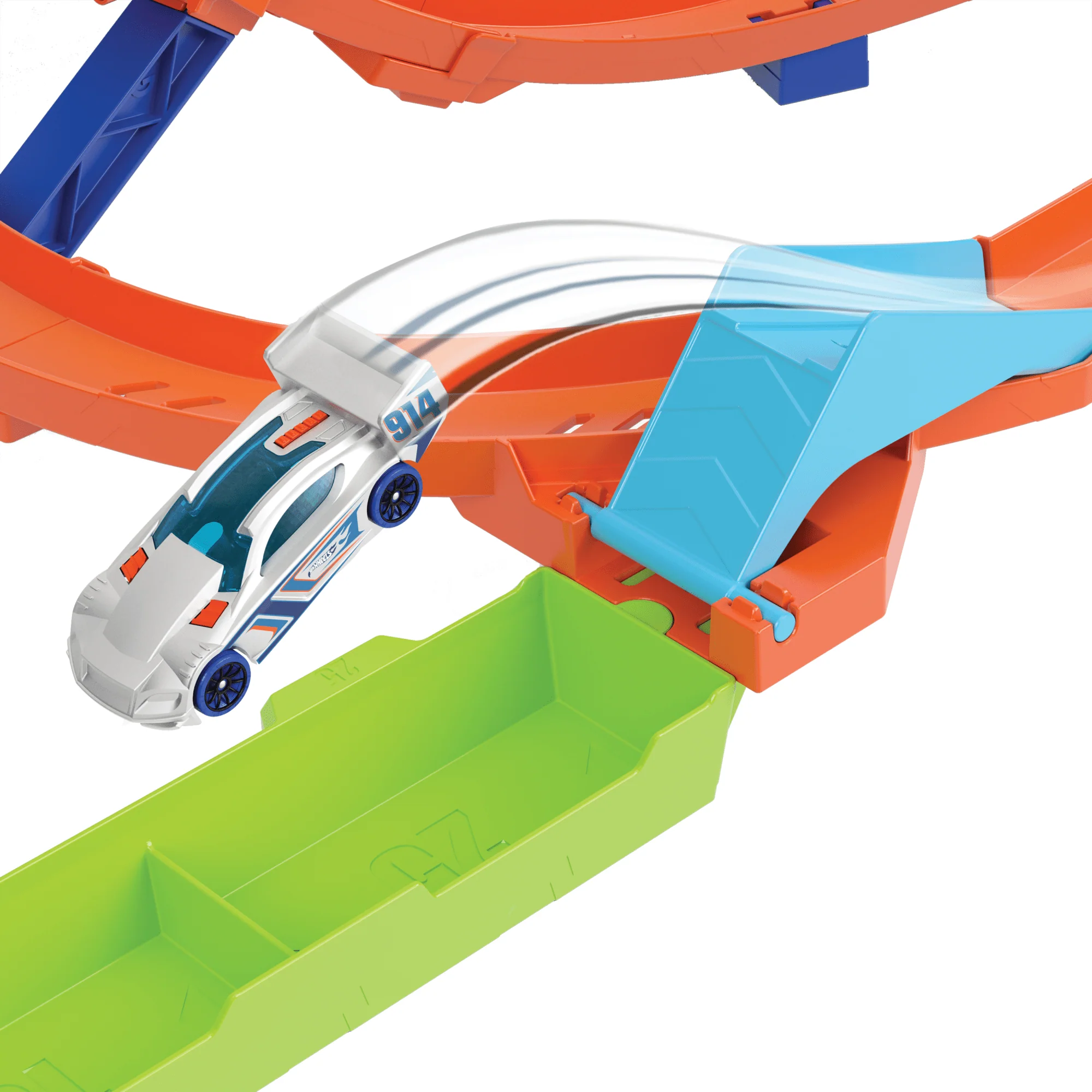 Hot Wheels Action Défi Boucle Cyclone, Véhicule à L’Échelle1:64 - Image 4
