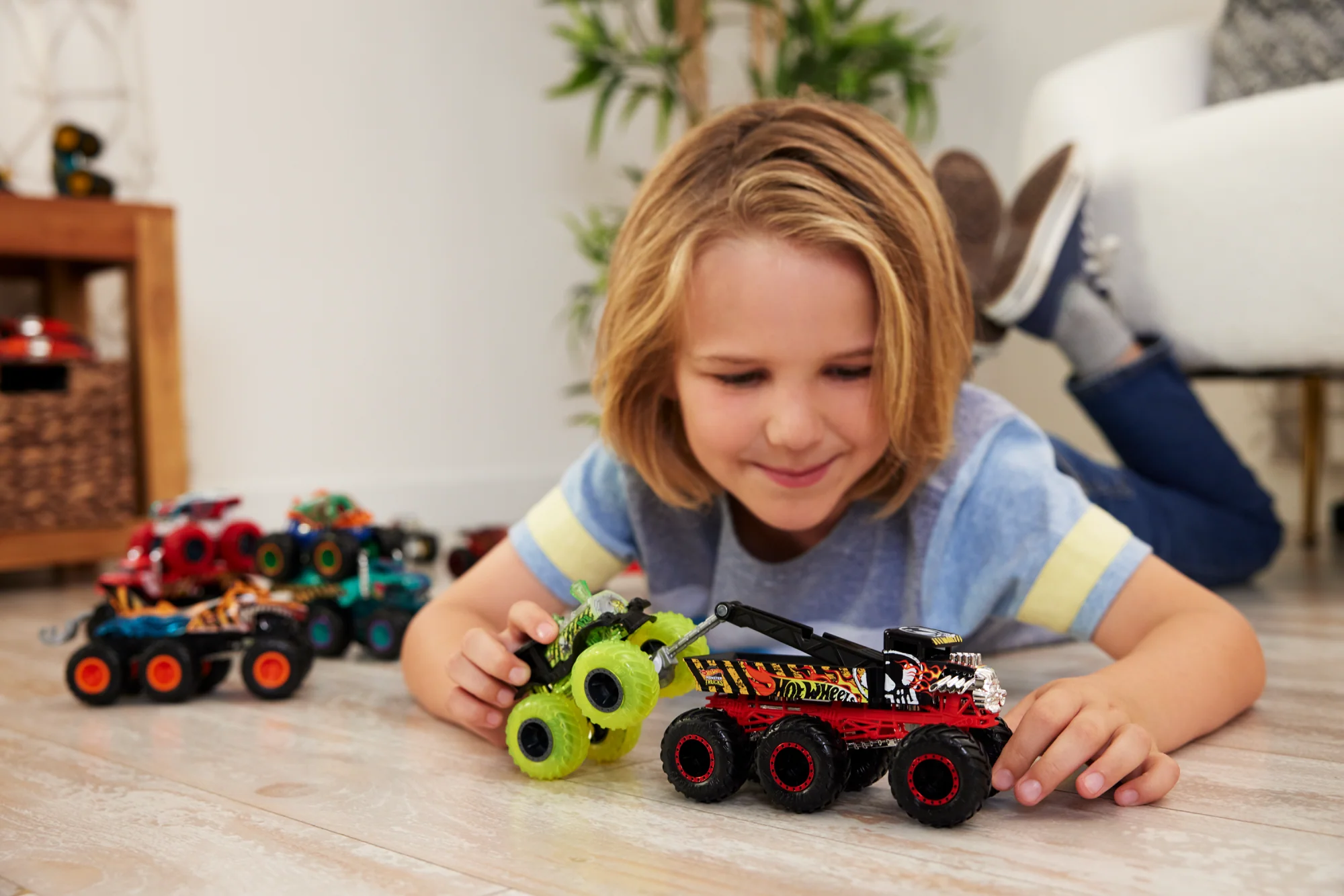 Hot Wheels  Monster Trucks  Big Rigs  Camion à 6Roues - Image 2