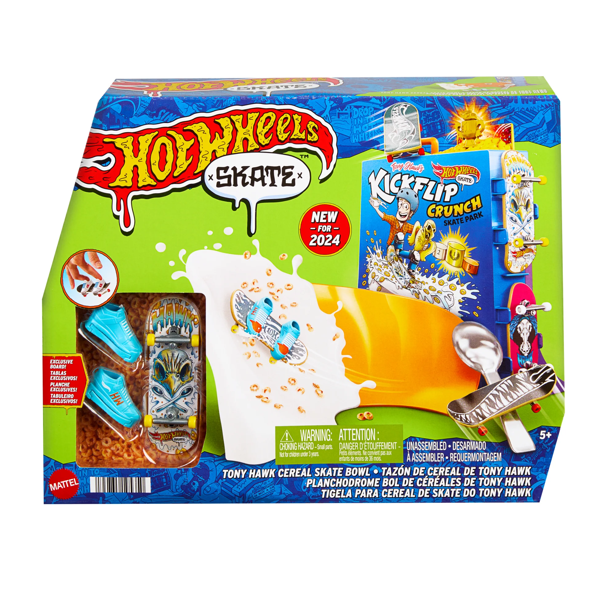 Hot Wheels Skate™ Planchodrome Bol de Céréales de Tony Hawk - Image 6