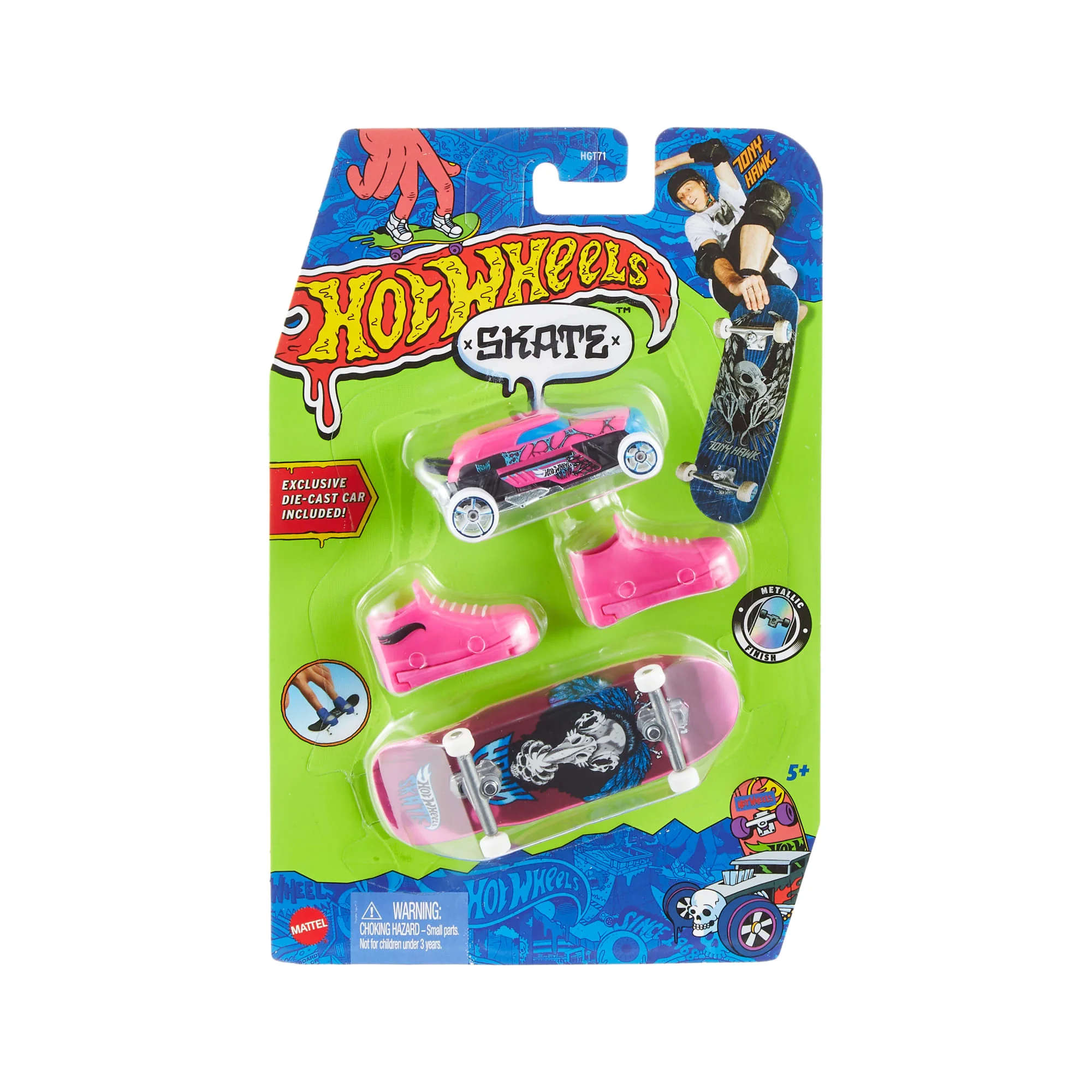 Hot Wheels Skate Tony Hawk Coffret Pour Collectionneur, 1 Planche - Image 4