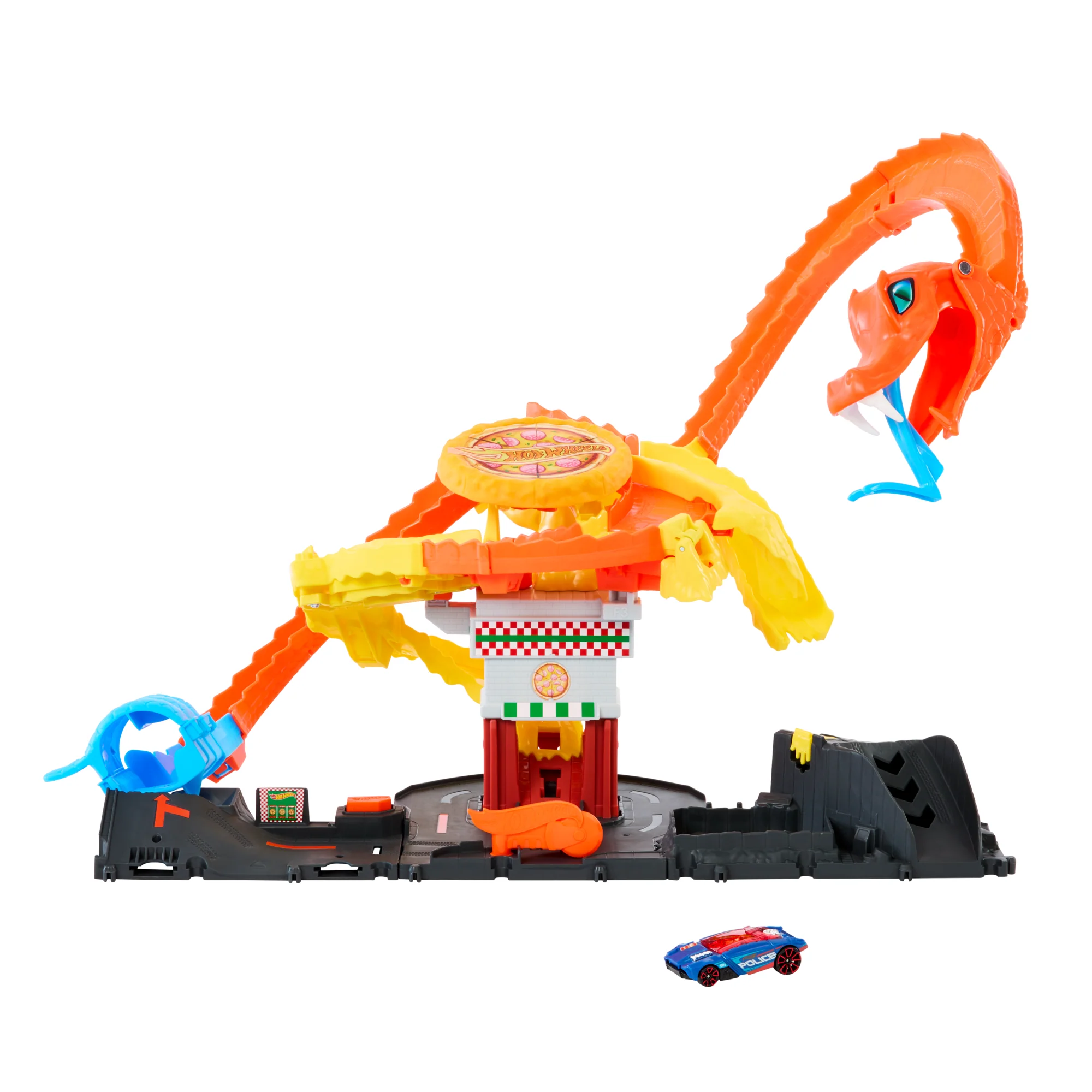 Hot Wheels Ville Attaque à La Pizzéria du Cobra, Véhicule1:64