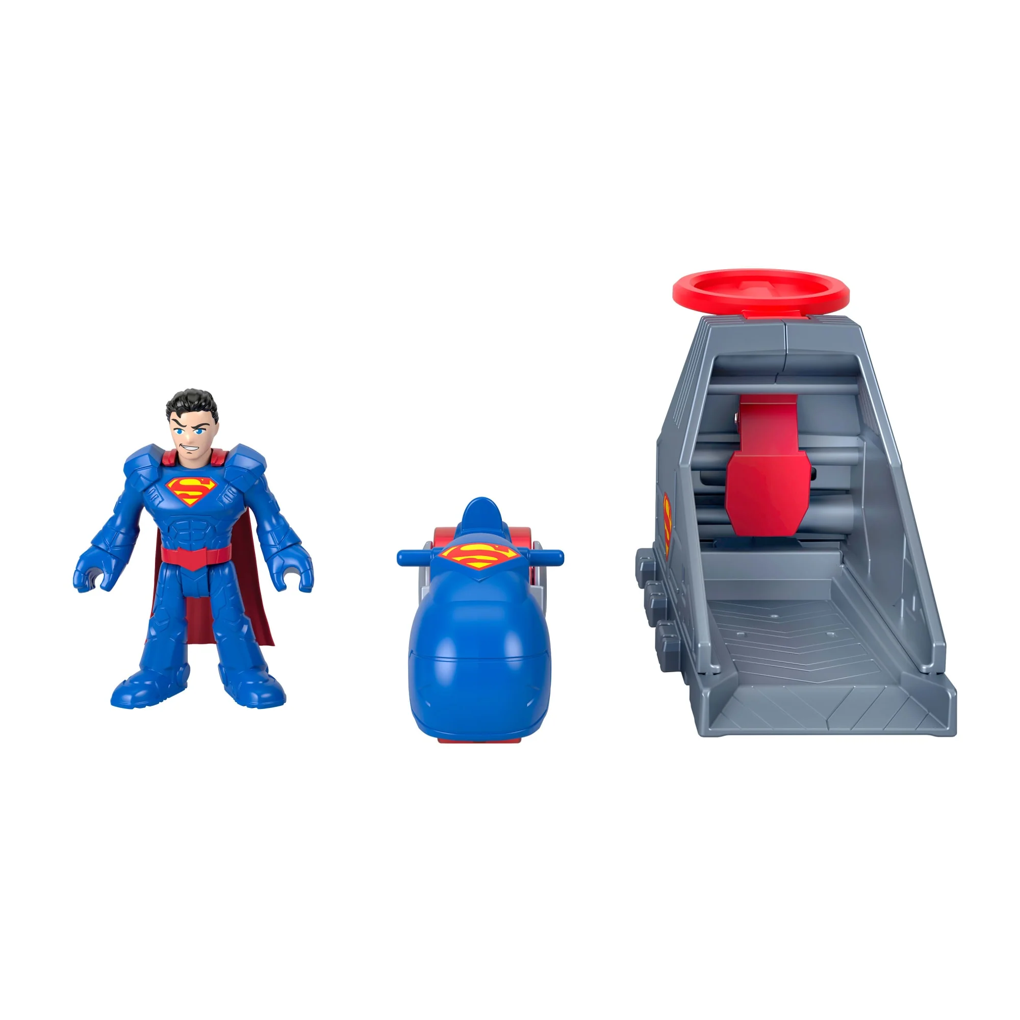 Imaginext DC Super Friends Brinquedo Imaginext DC Super Friends Lançador do Superman - Image 5