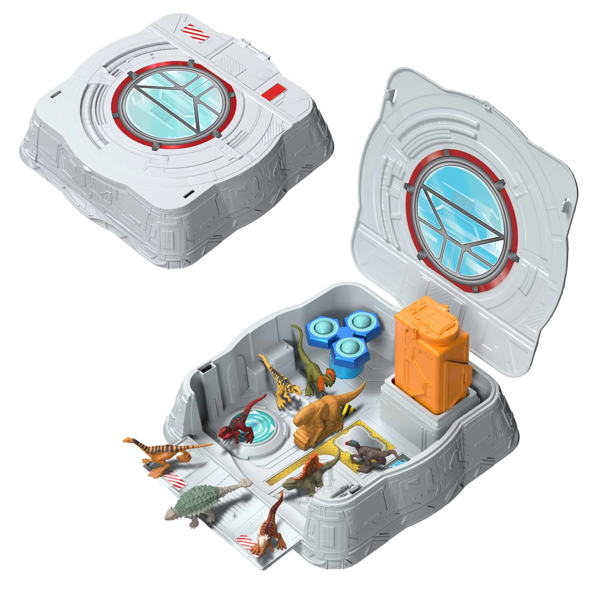 Coffret de Jeu Laboratoire Sensoriel Distortus Rex Avec 8 Mini-Figurines Dans Un Coffret