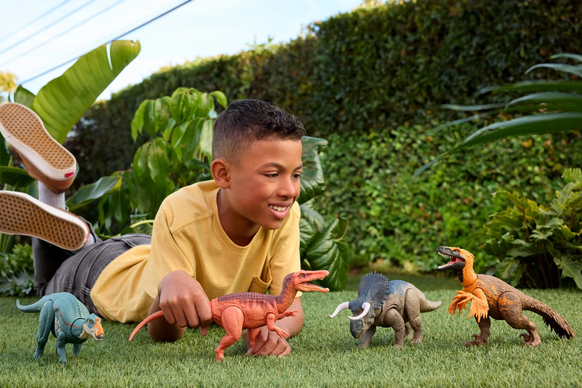 Jurassic World Dinossauro de Brinquedo Rebirth Rugido Selvagem Abelisaurus - Image 2