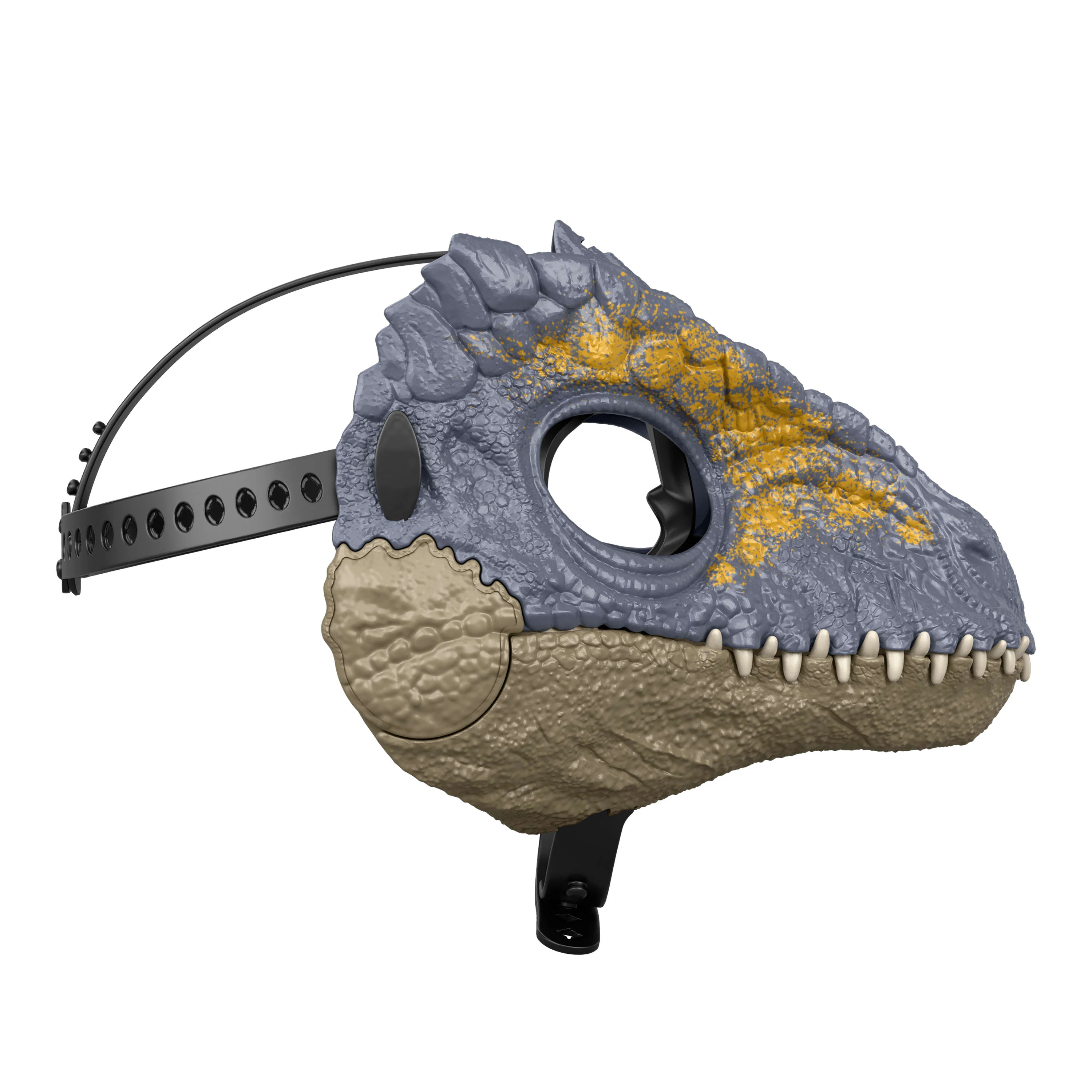 Jurassic World Giganotosaurus Dinosaur Movie Mask, Role Play Headgear, Jaw Opens To Chomp - Image 4