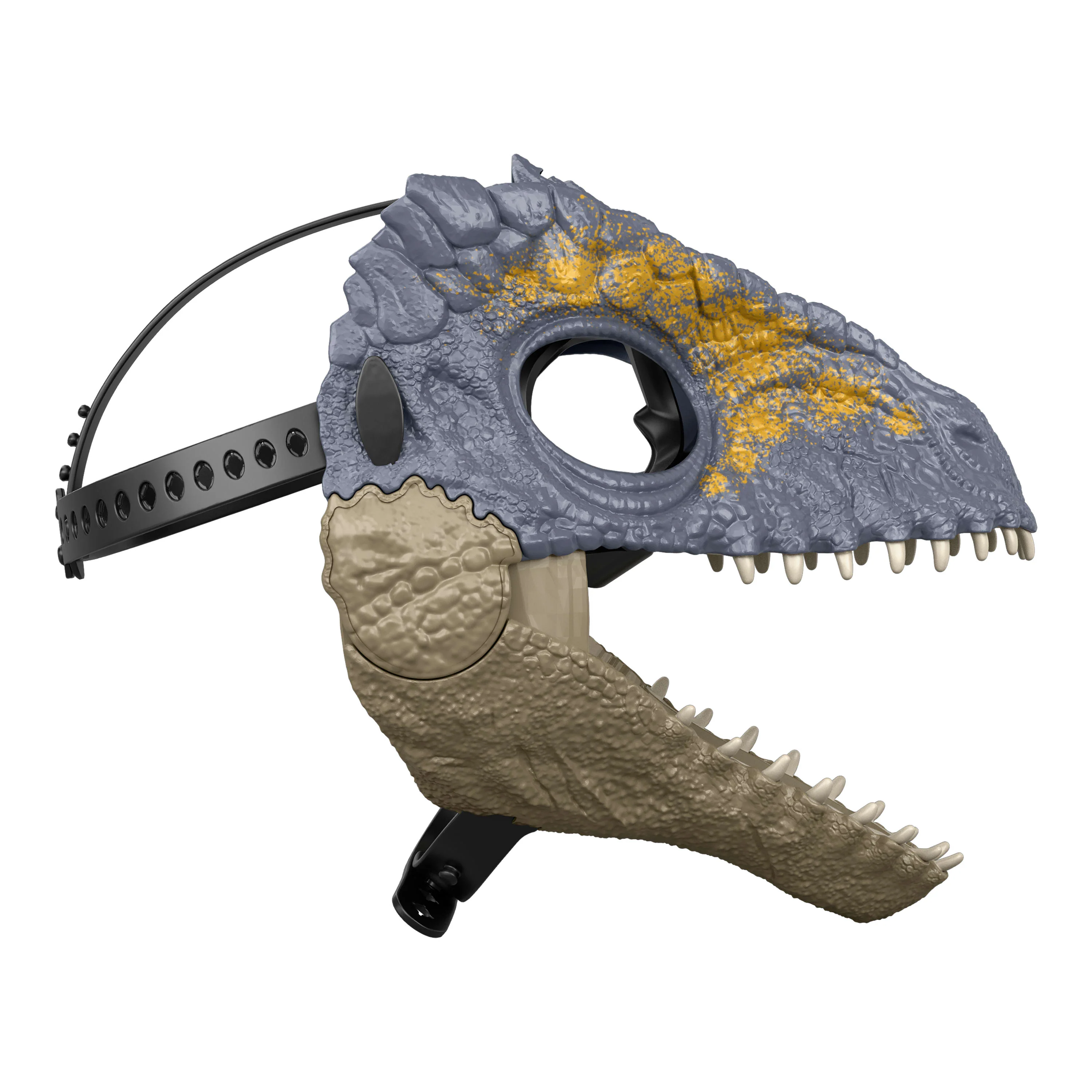 Jurassic World Giganotosaurus Dinosaur Movie Mask, Role Play Headgear, Jaw Opens To Chomp - Image 5