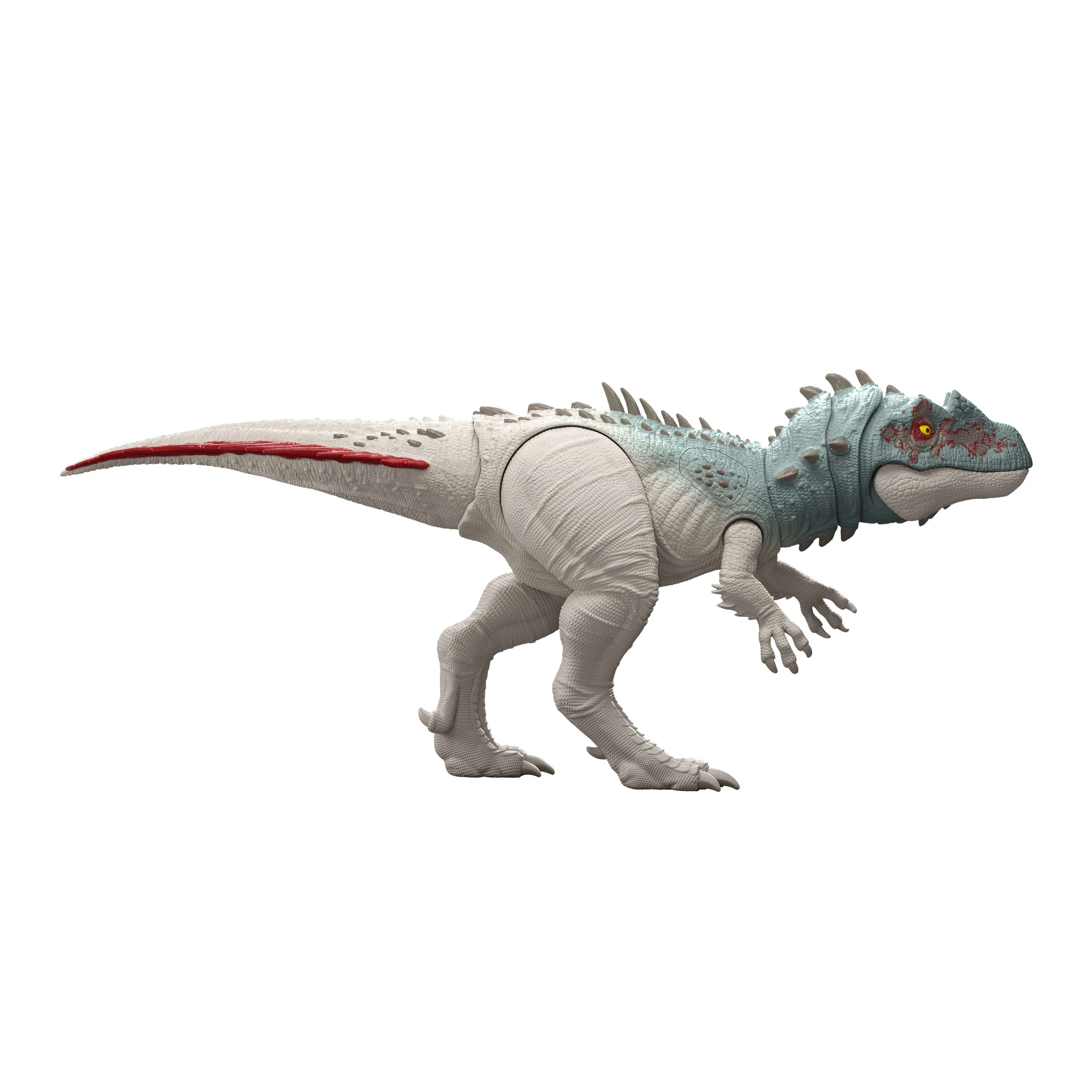 Jurassic World Gigantic Thrashers Torvosaurus Dinosaur Action Figure Toy, 2 Attacks & EVolve Feature