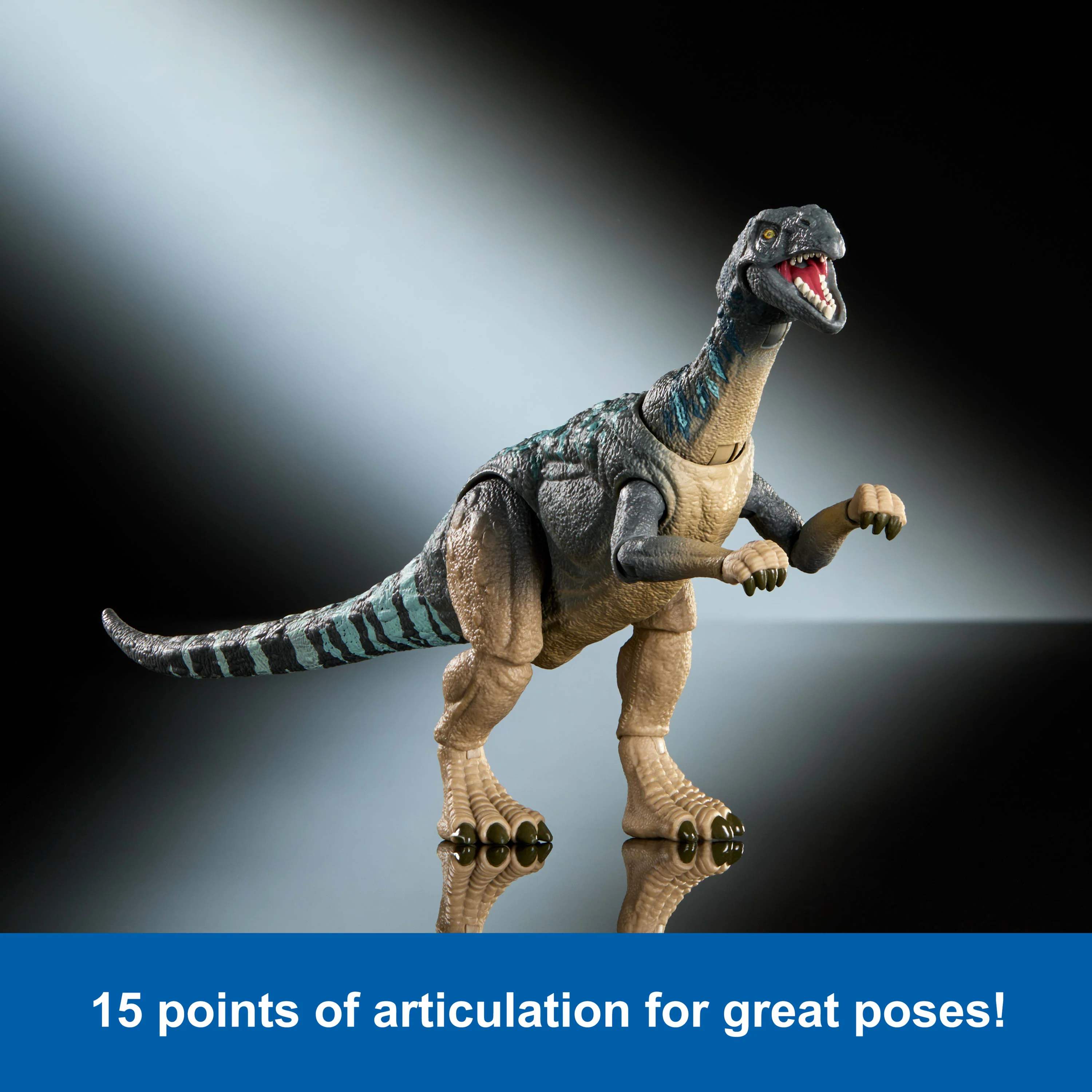 Jurassic World Hammond Collection Mussaurus Dinosaur Figure, Deluxe Design And 15 Articulations - Image 2