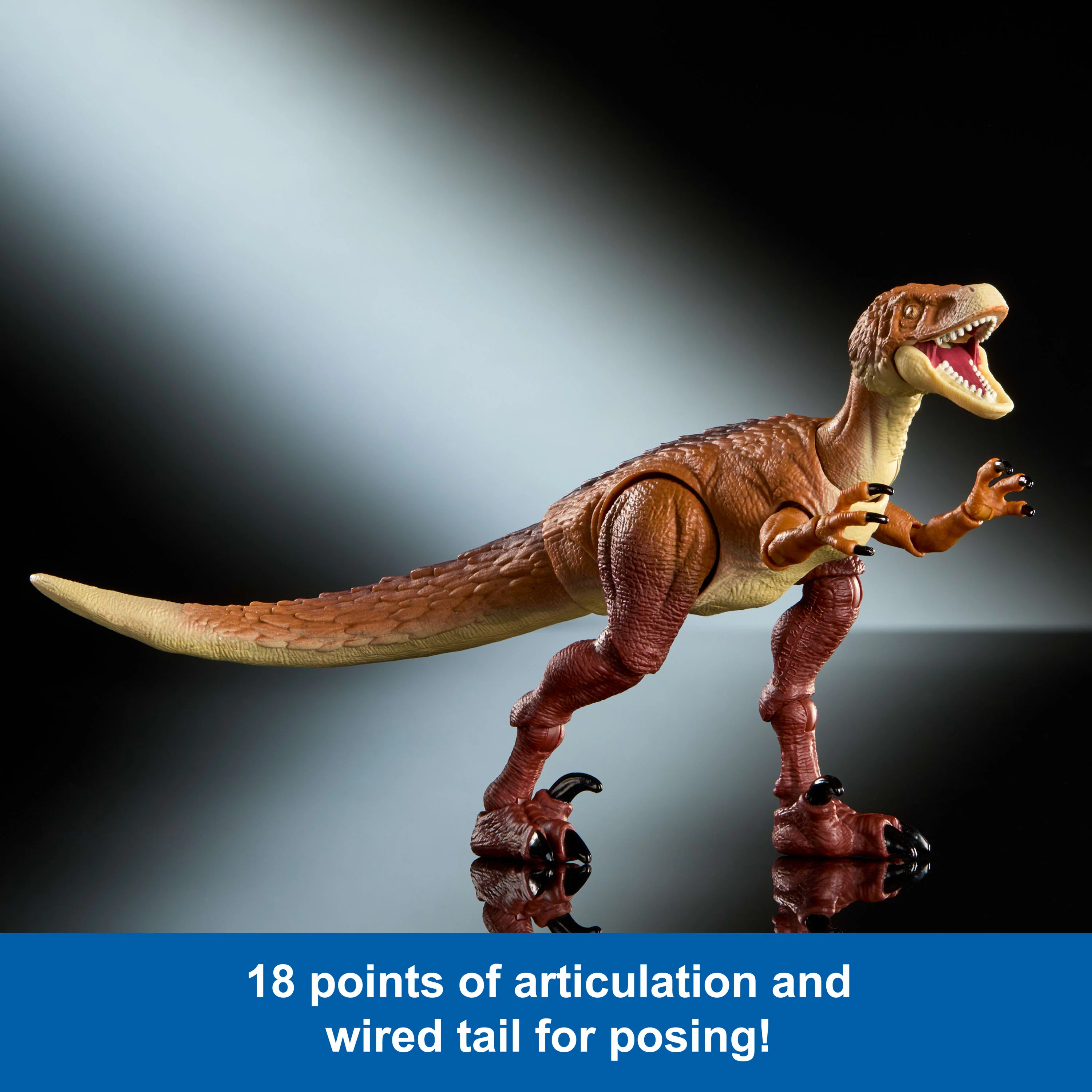 Jurassic World Hammond Collection Ornitholestes Dinosaur Figure, Deluxe Design And 18 Articulations - Image 2