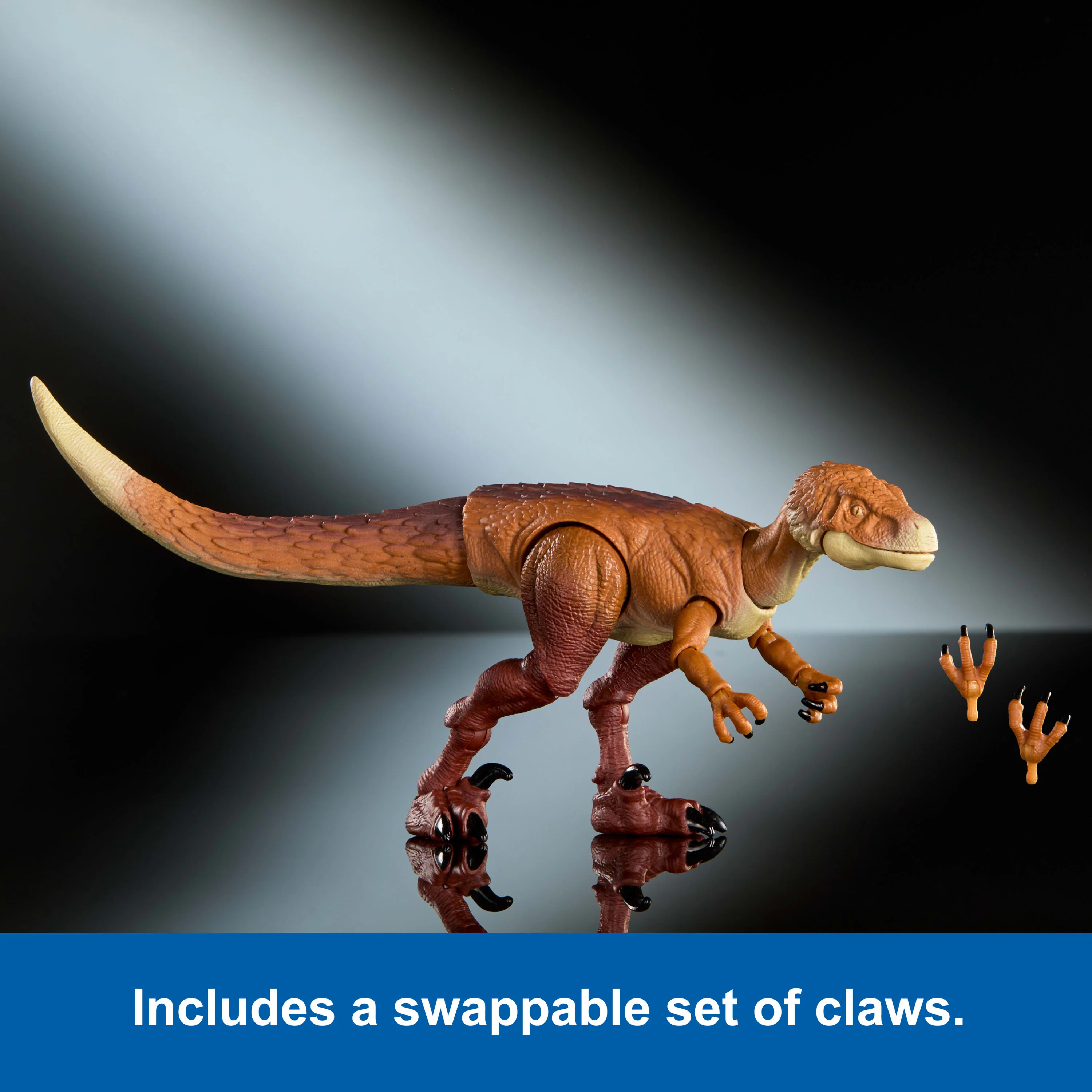 Jurassic World Hammond Collection Ornitholestes Dinosaur Figure, Deluxe Design And 18 Articulations - Image 4