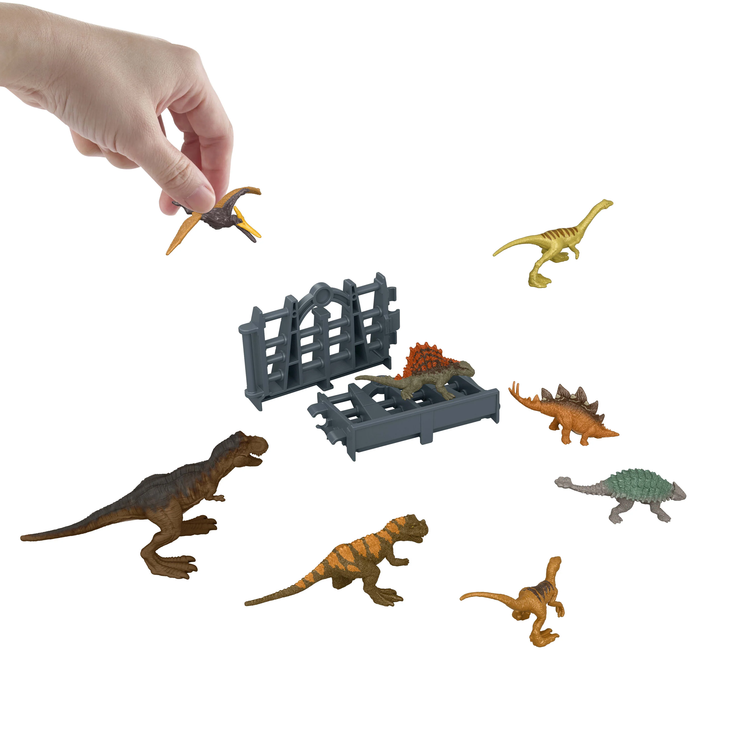 Jurassic World Island Visitor Advent Calendar, 24 Days Toy Surprises, 19 Dinosaur Minis - Image 4