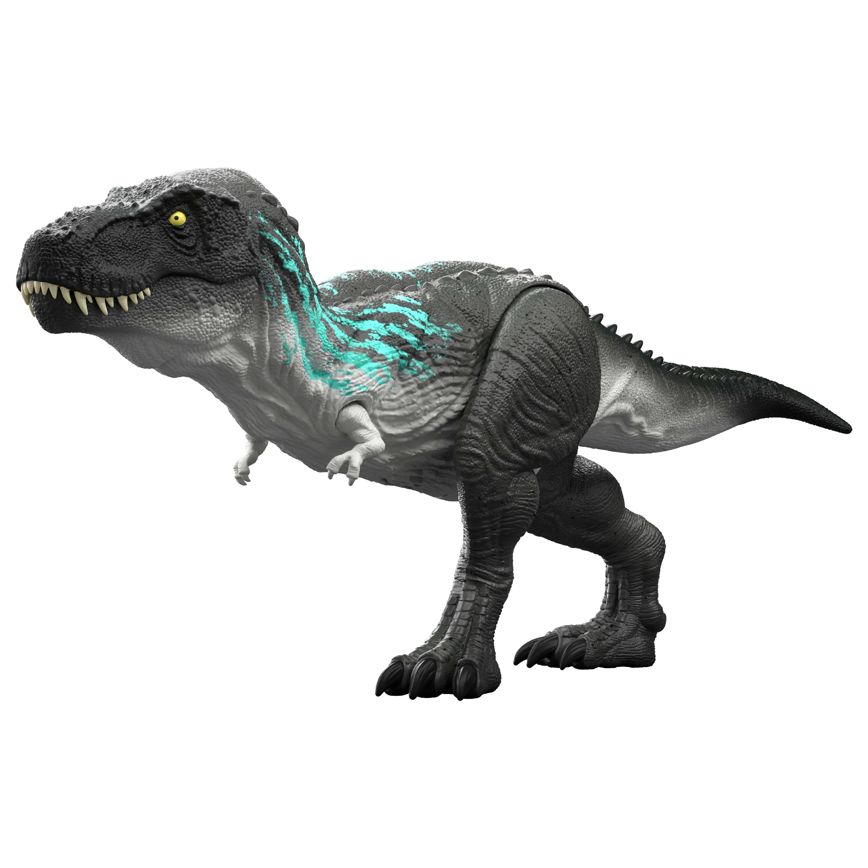 Jurassic World Muscle Madness Tyrannosaurus Rex Action Figure, T-Rex With Grow Feature & Roar - Image 6