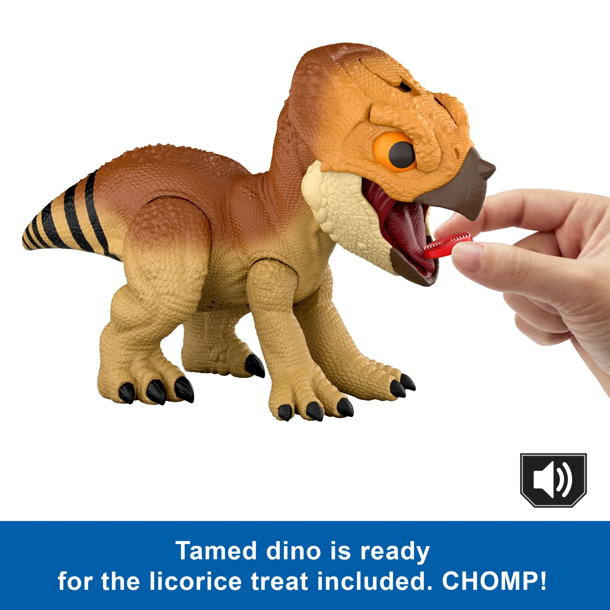 Jurassic World Rebirth Primal Protector Aquilops Dolores Interactive Dinosaur Toy, Attack & Sounds - Image 4