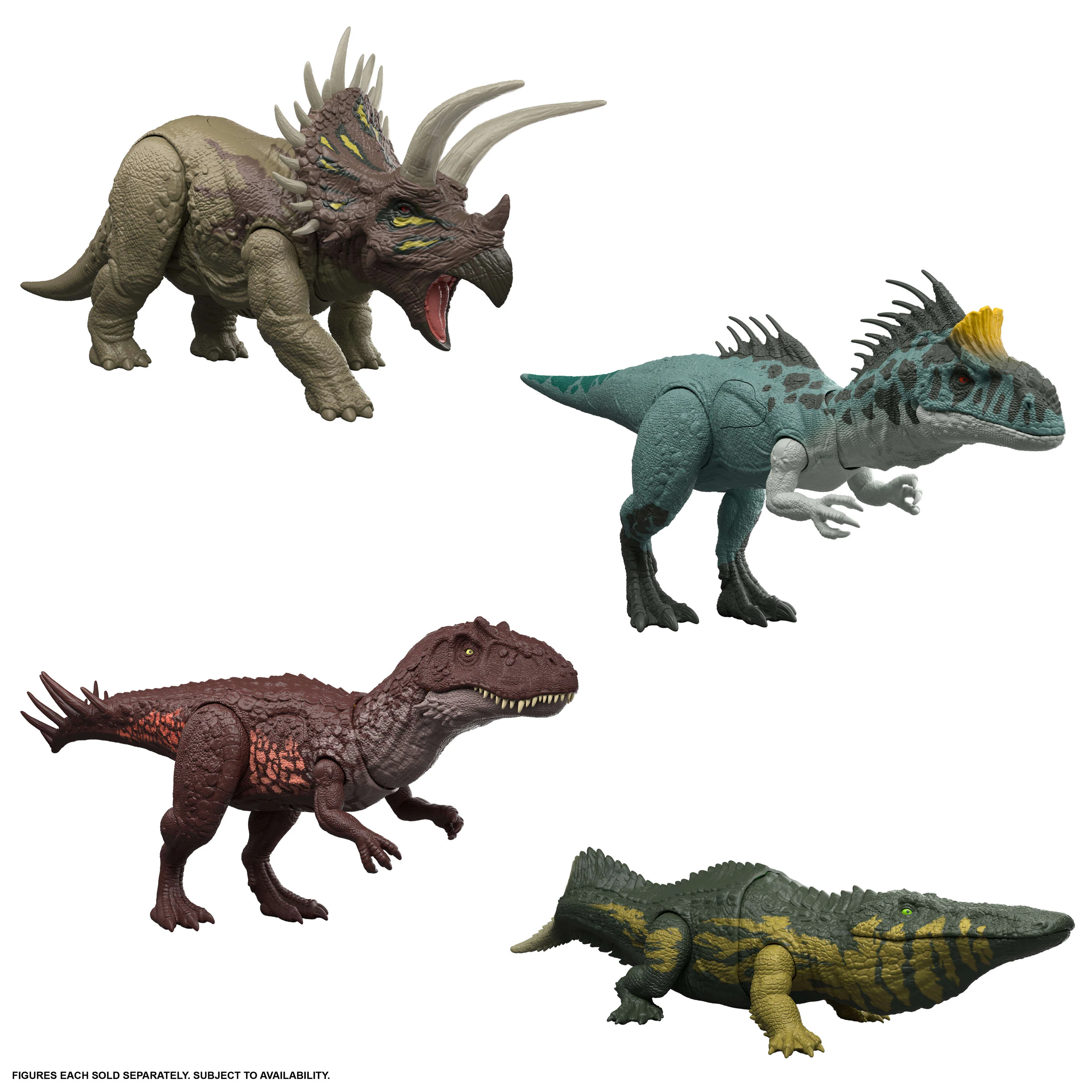 Jurassic World Wild Roar Metriacanthosaurus Dinosaur Action Figure Toy, Sounds & Attack & Lights - Image 5