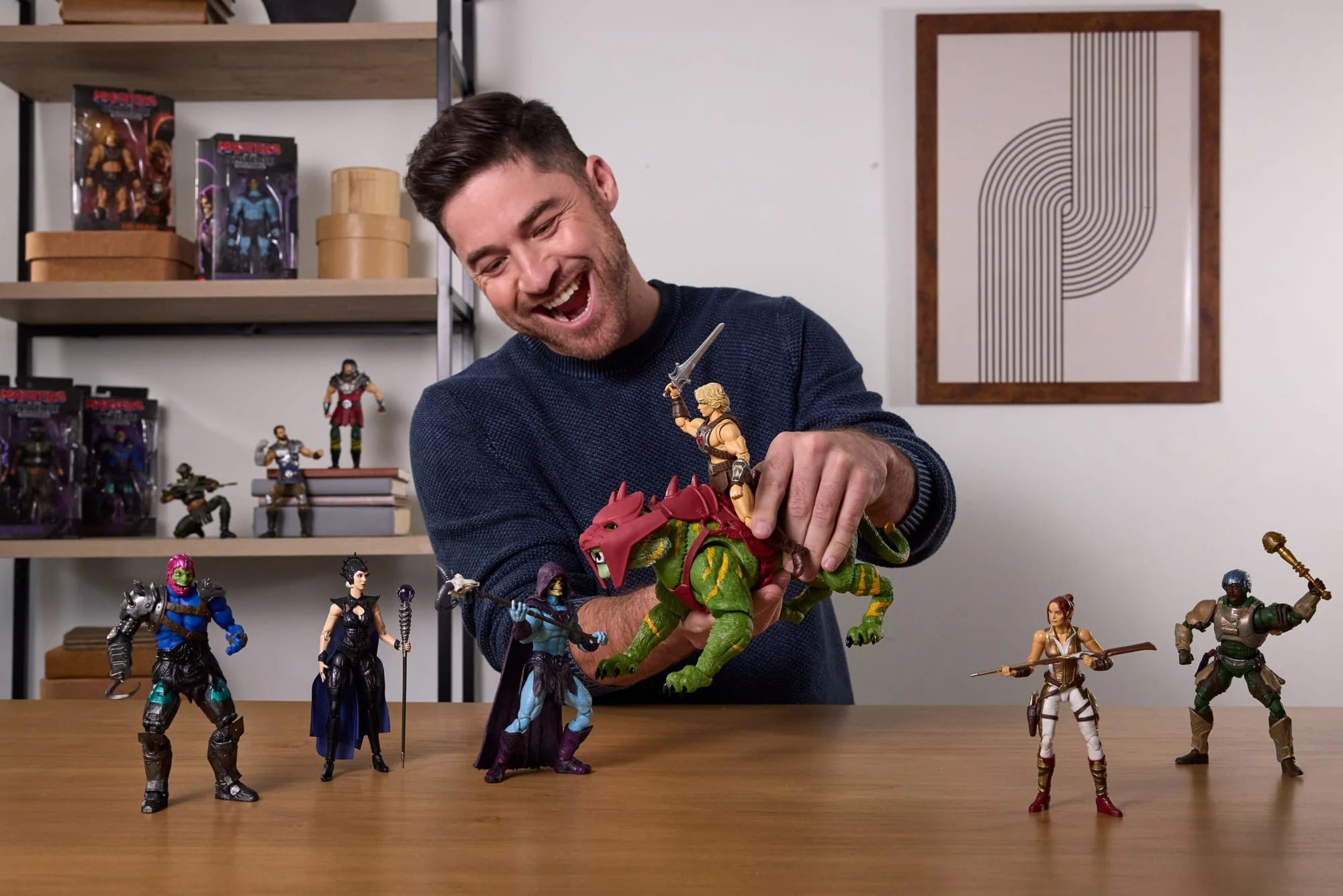 Les Maîtres de L’Univers-Figurine Articulée Tigre de Combat - Image 2