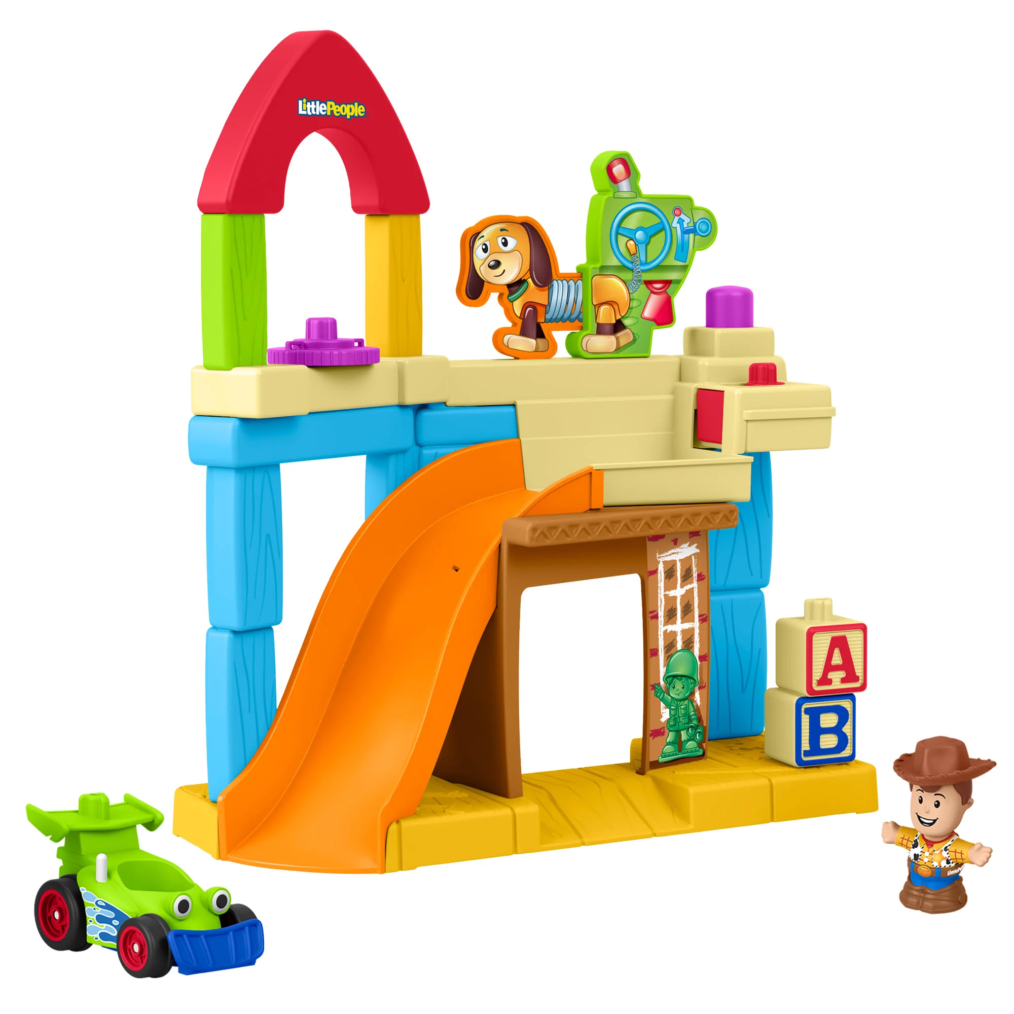 Little People Toy Story Brinquedo para Bebês FP Little People O Recanto Dos Brinquedos Toy Story