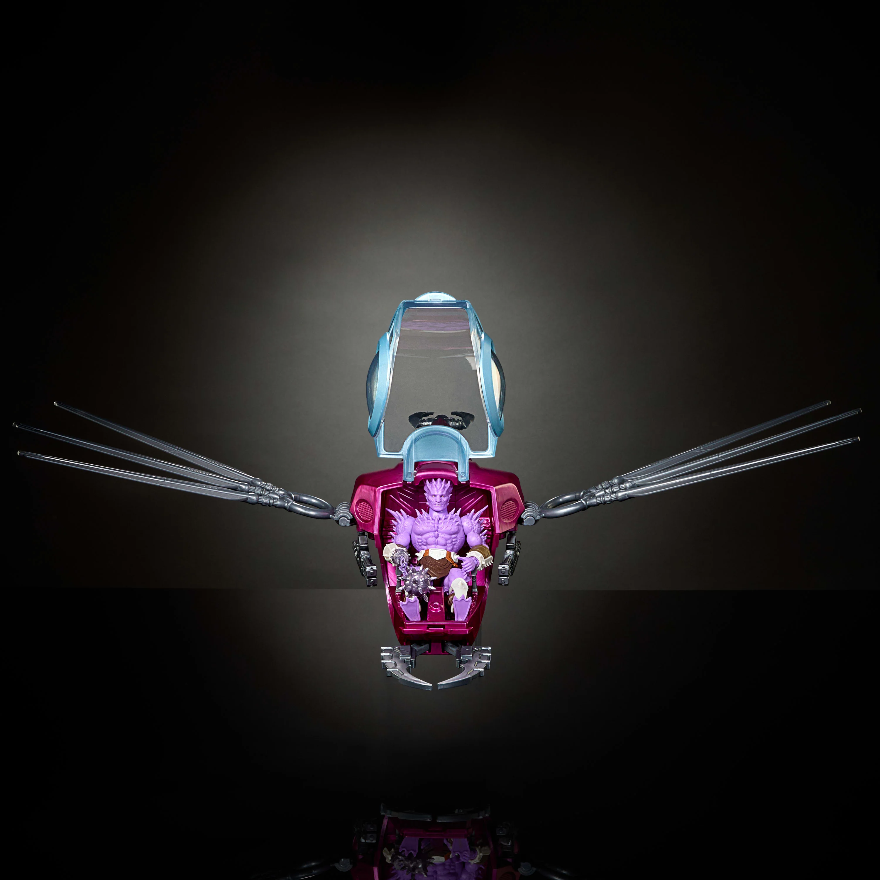 Masters Of The Universe 2026 Movie Accurate Origins Fright Fighter Vehicle, 5.5 Inch Skeletor Whip - Image 3